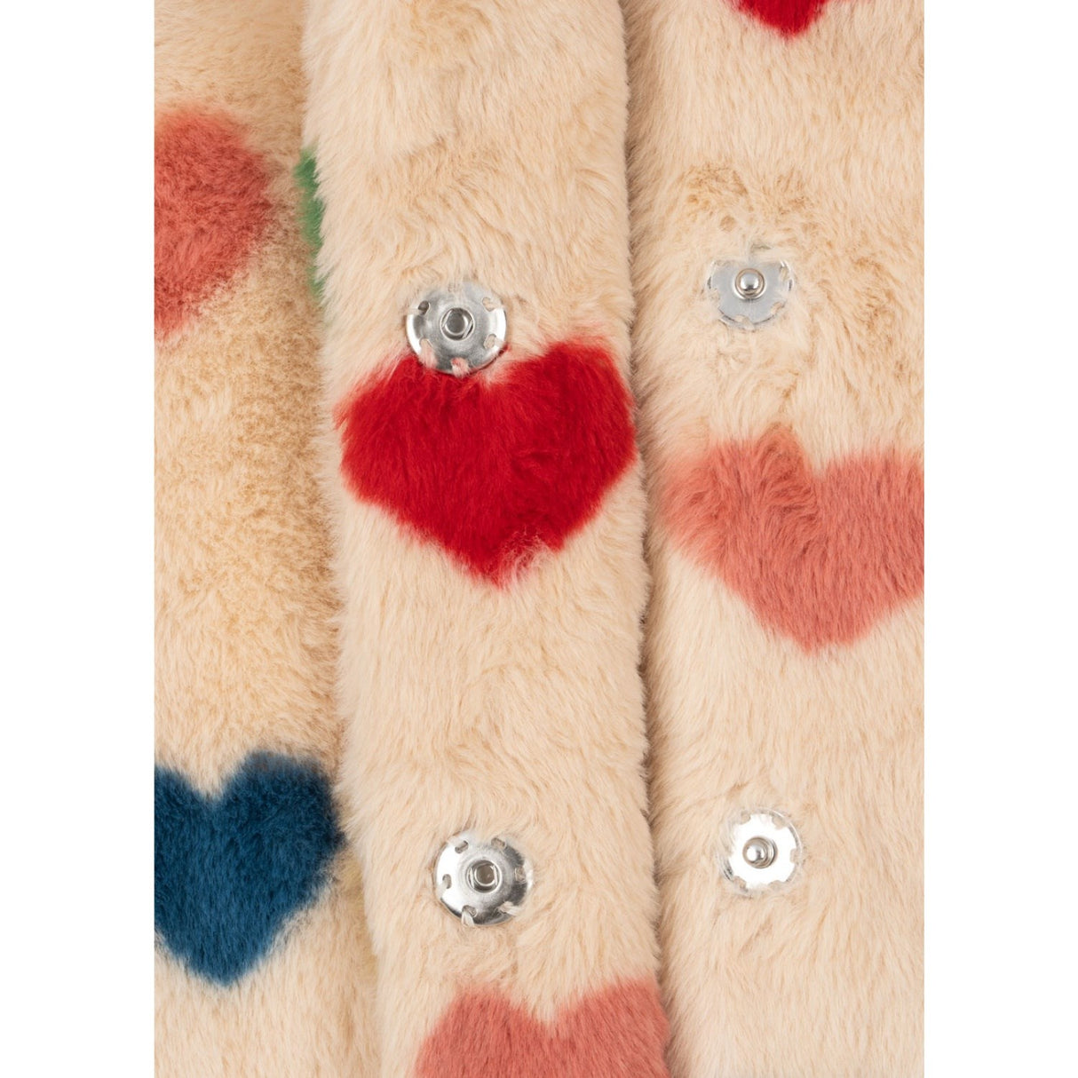 Konges Sløjd Bon Coeur Coloré Fuzzie Frakke Grs