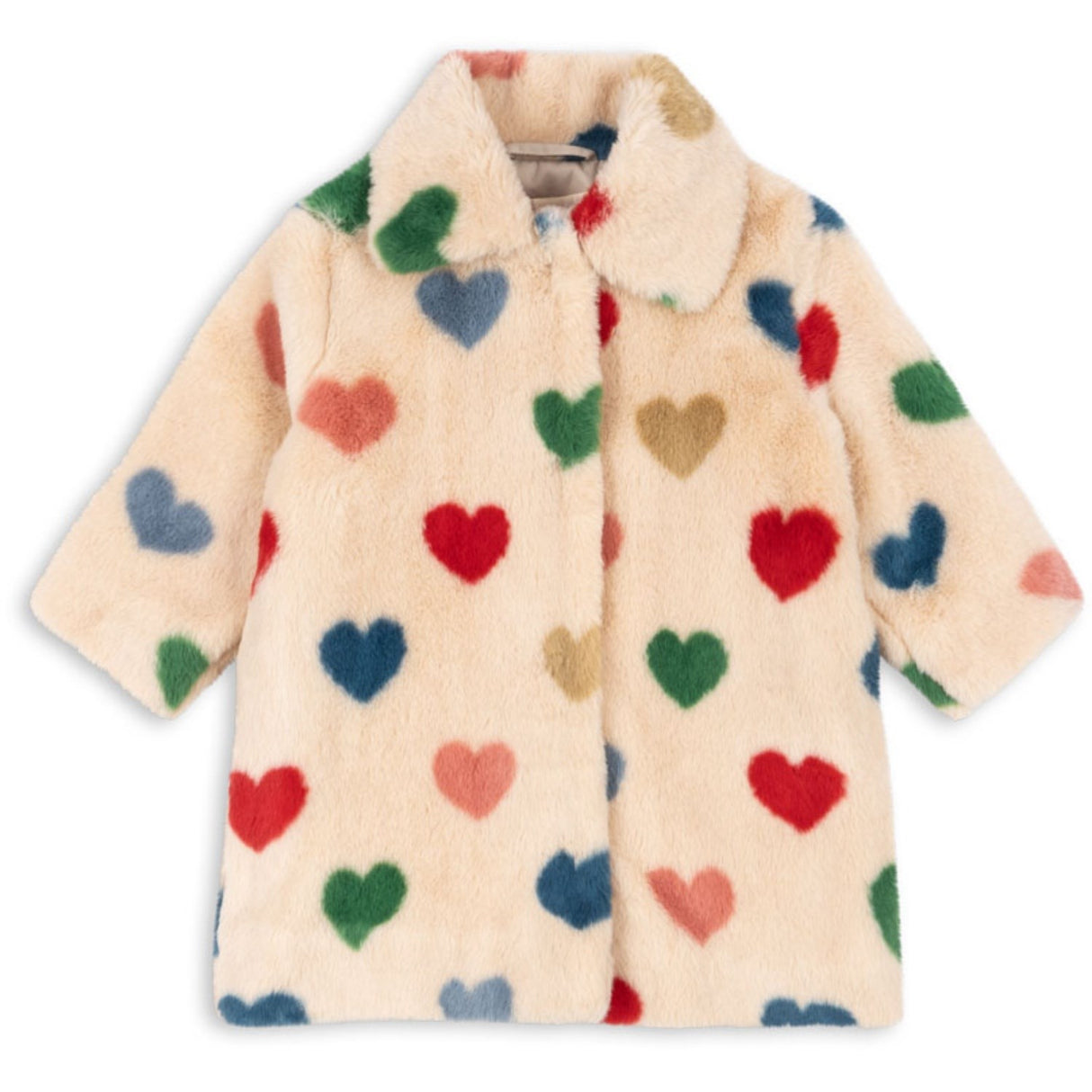 Konges Sløjd Bon Coeur Coloré Fuzzie Frakke Grs