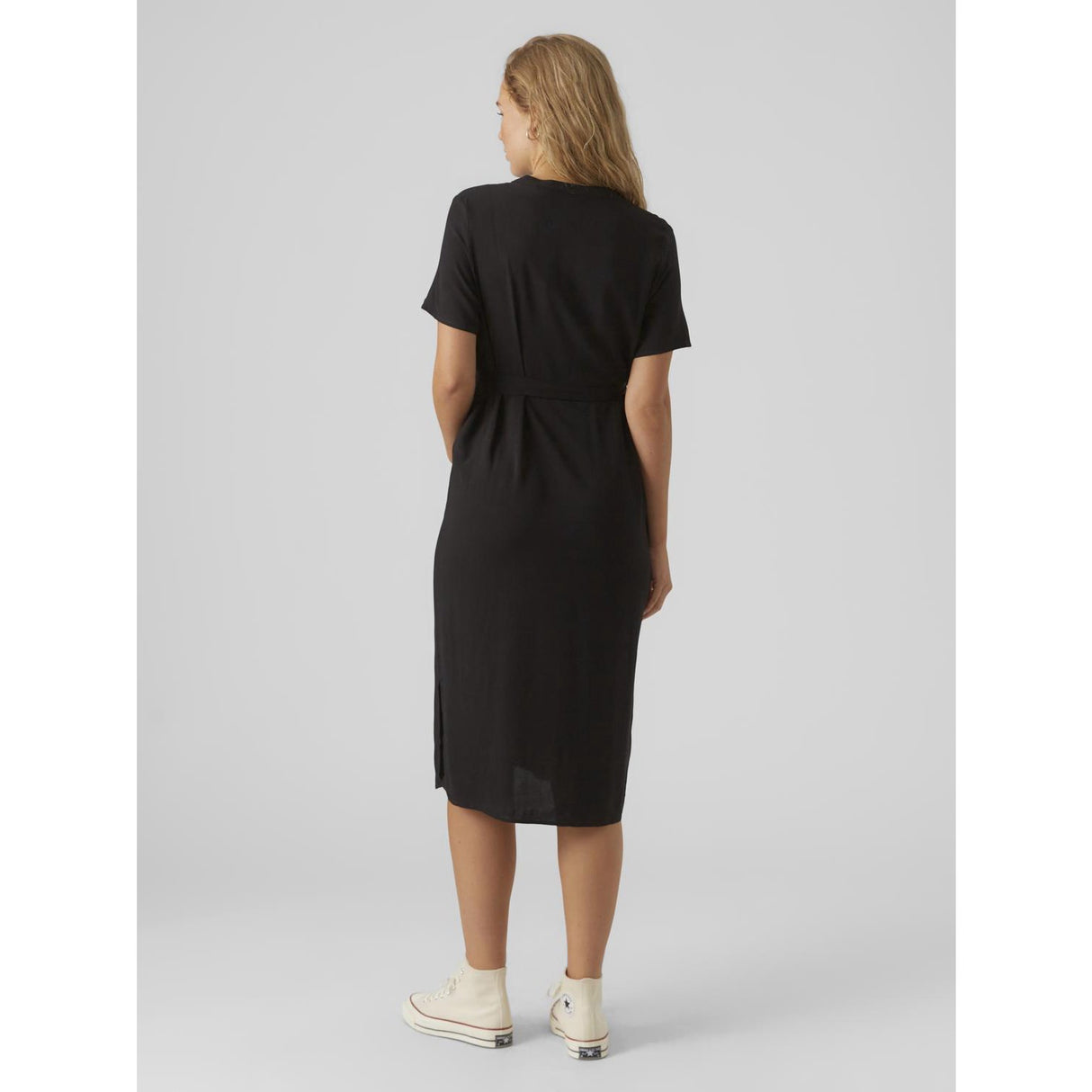 Vero Moda Maternity Black Vica Skjorte Kjole Noos