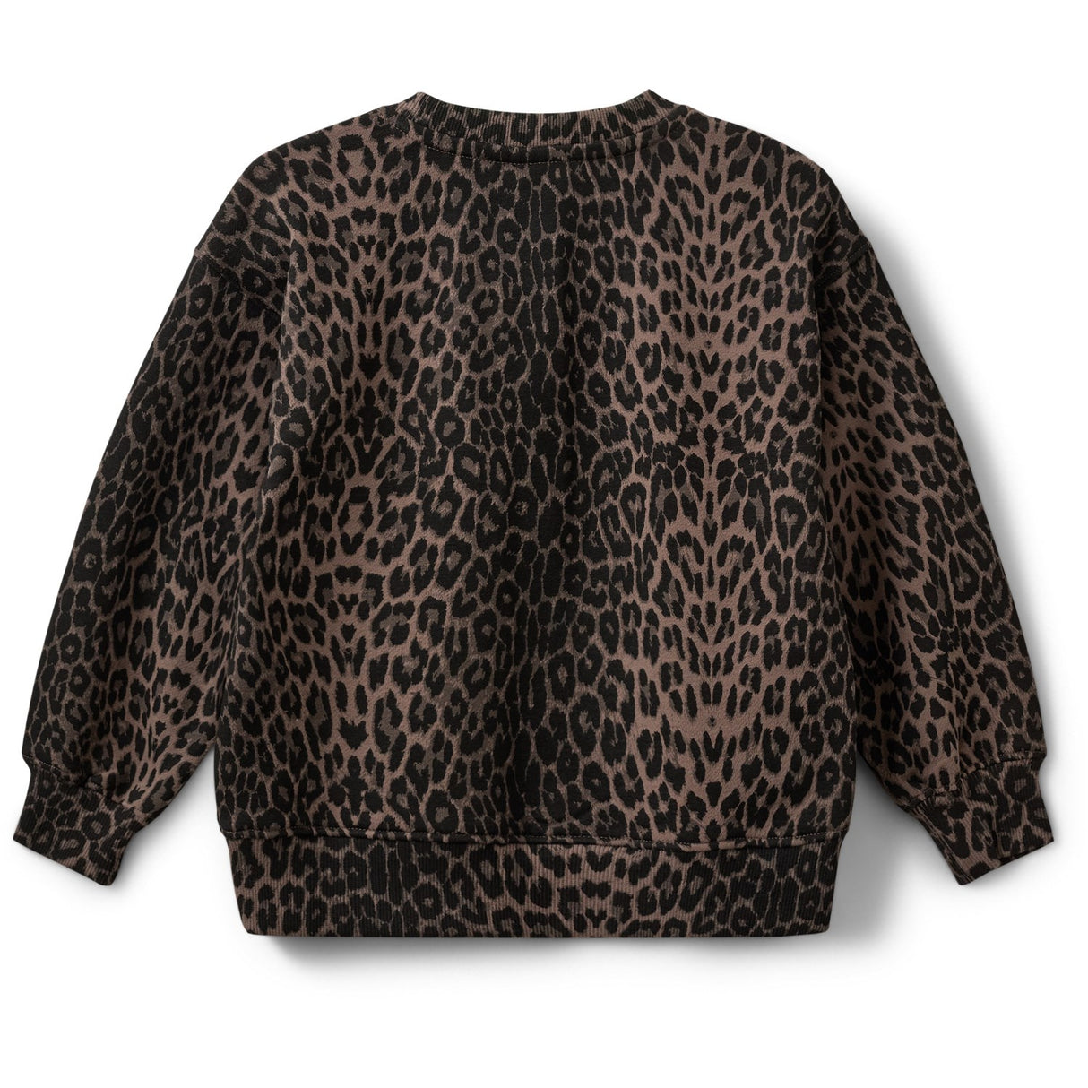 Sofie Schnoor Aop Leopard ElisSK Kids Sweatshirt