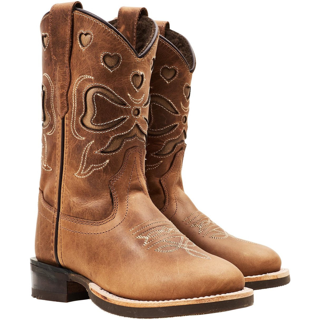 COPENHAGEN COLORS Cognac Bow Limited Ranger Støvler W. Warm Lining