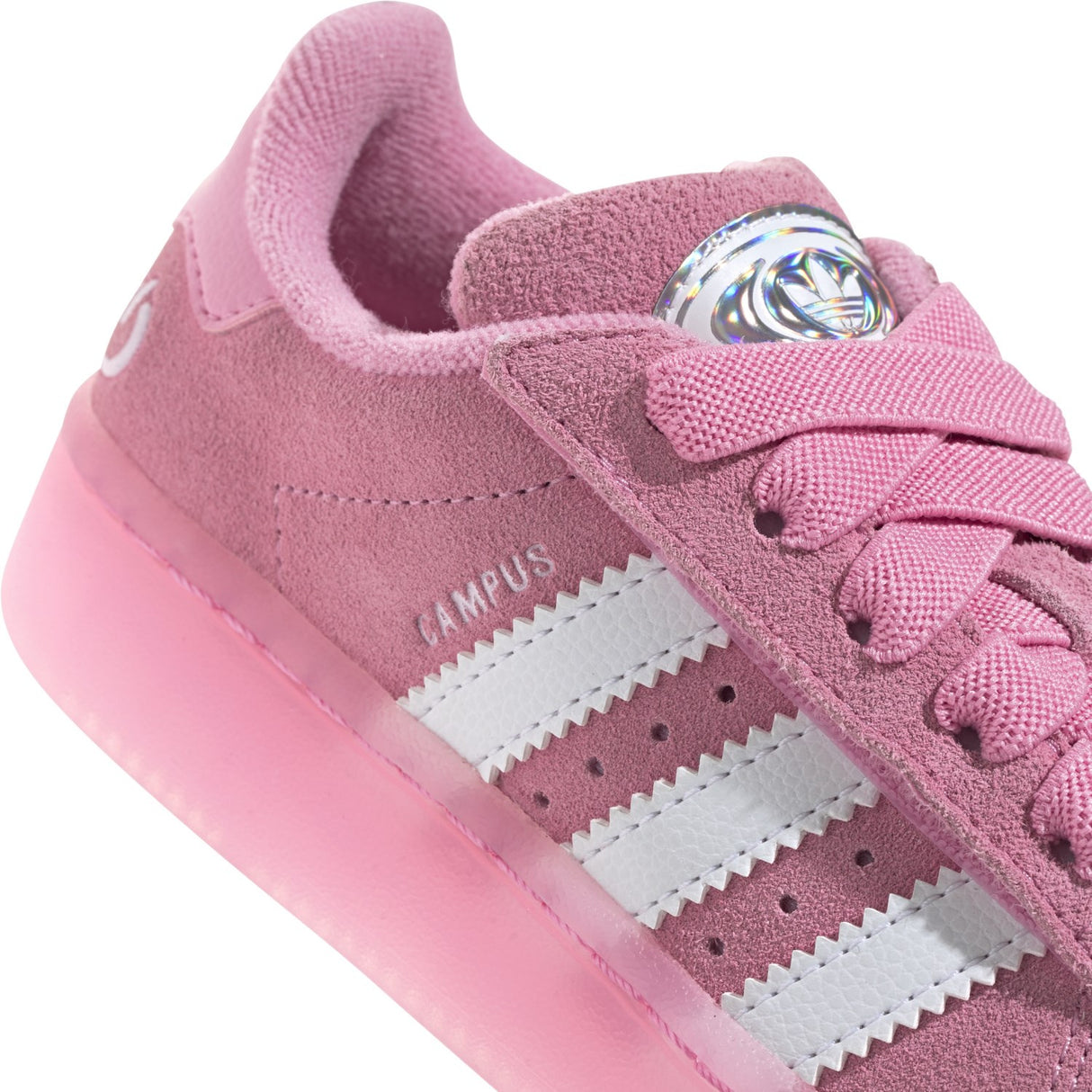 adidas Originals Bliss Pink/Ftwr White/Clear Pink Campus 00S Led Lights Cf El C Sneakers
