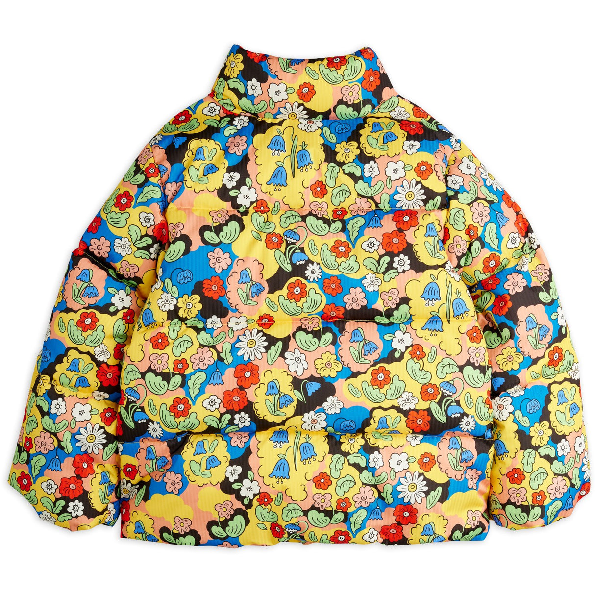 Mini Rodini Multi Flowers AOP Citypuffer