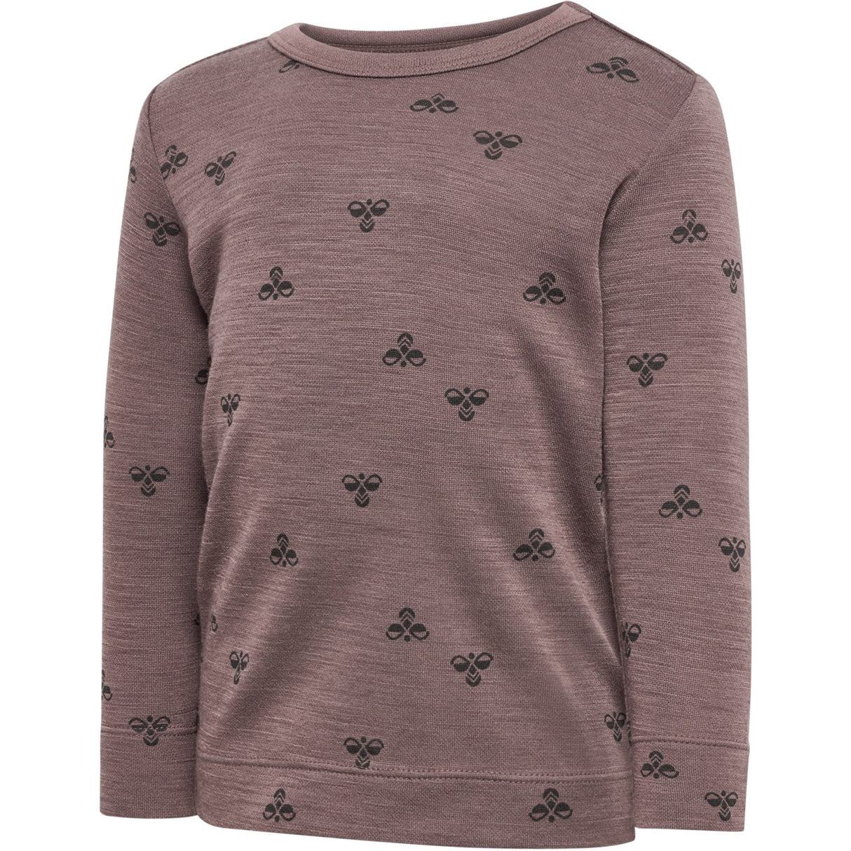 Hummel Twilight Mauve Mini Uld T-Shirt L/S