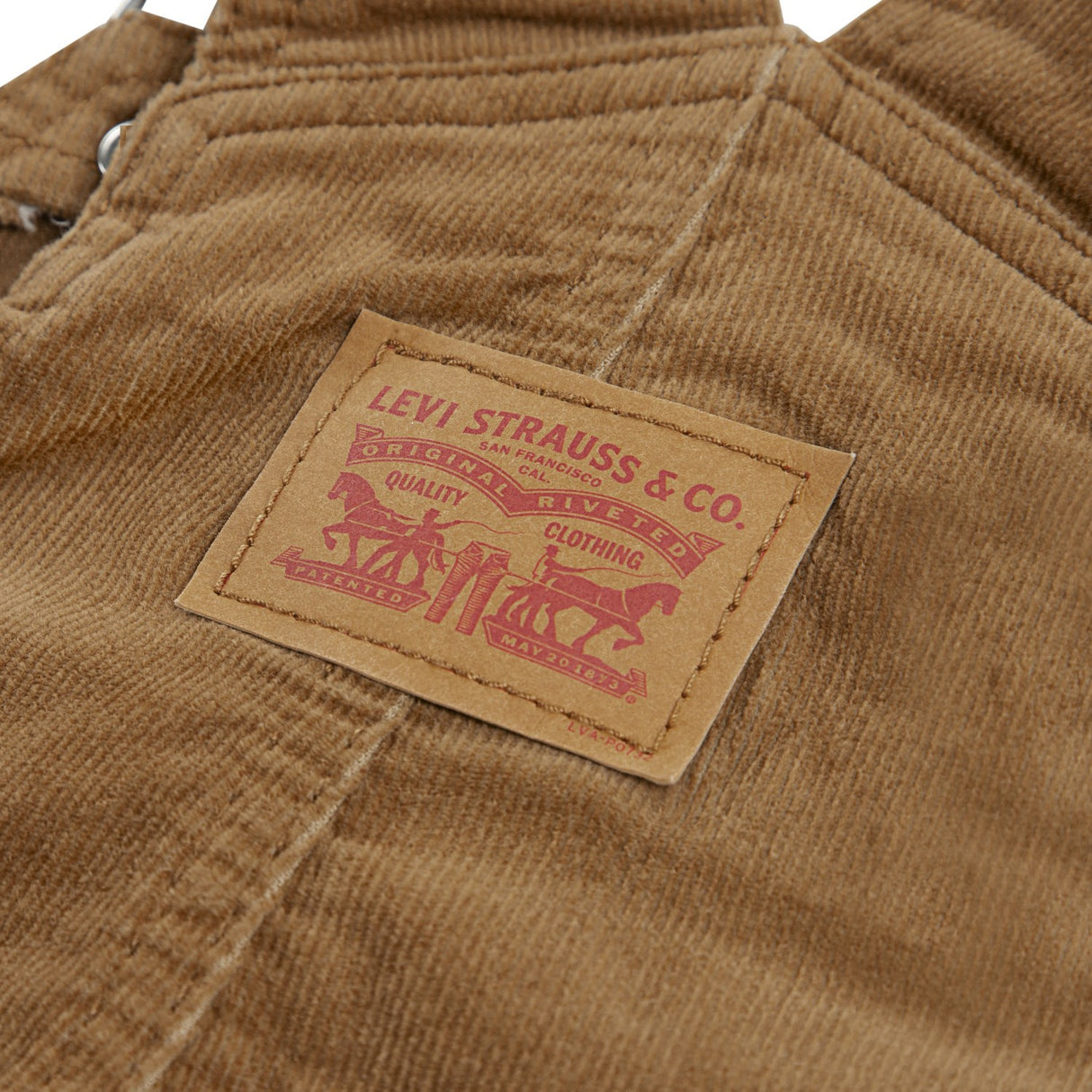 Levi's Rodeo Brown Corduroy Overall