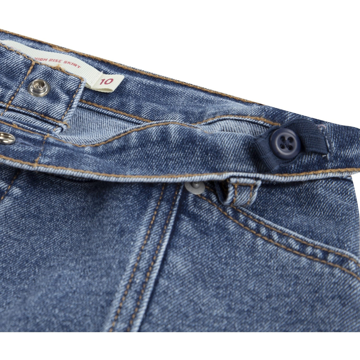 Levi's Rodeo Knap Front Nederdel