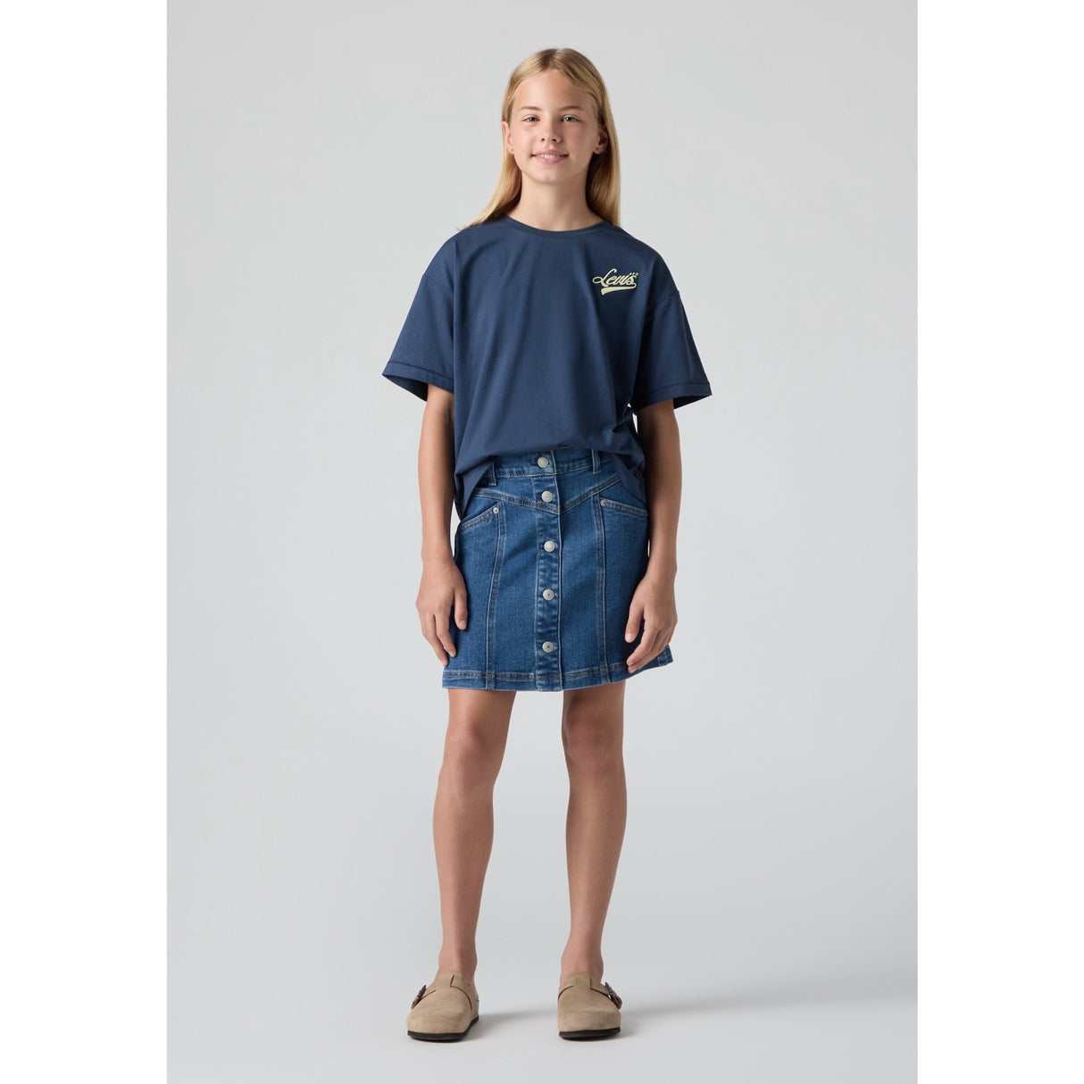 Levi's Rodeo Knap Front Nederdel