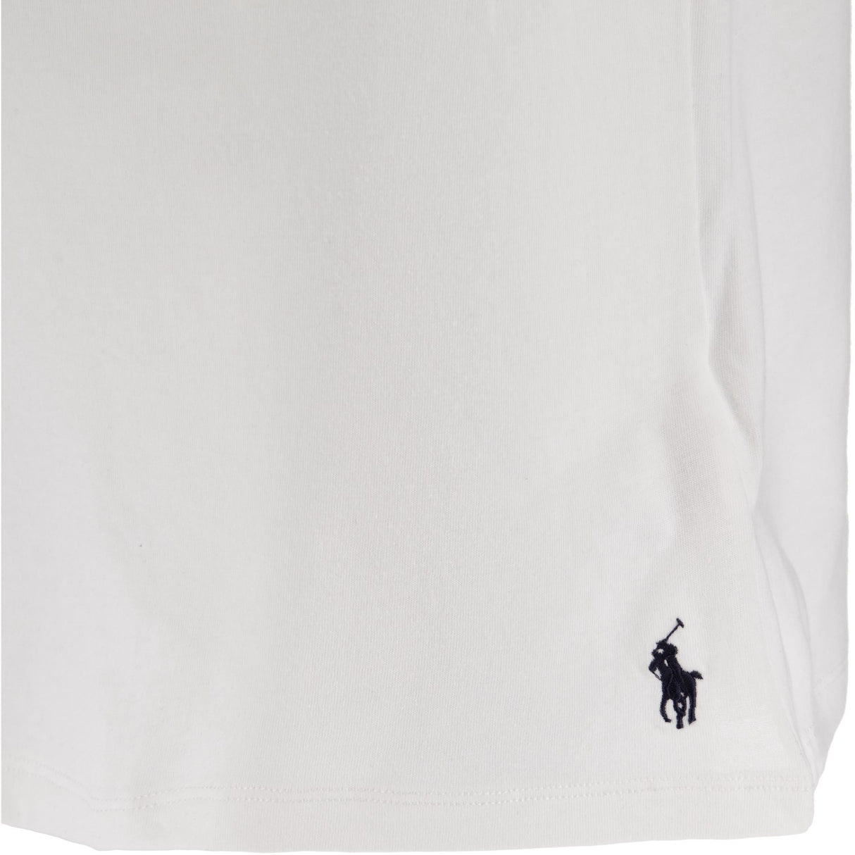 Polo Ralph Lauren White/Polo Black 2-Pak Bomuld Crew Tee