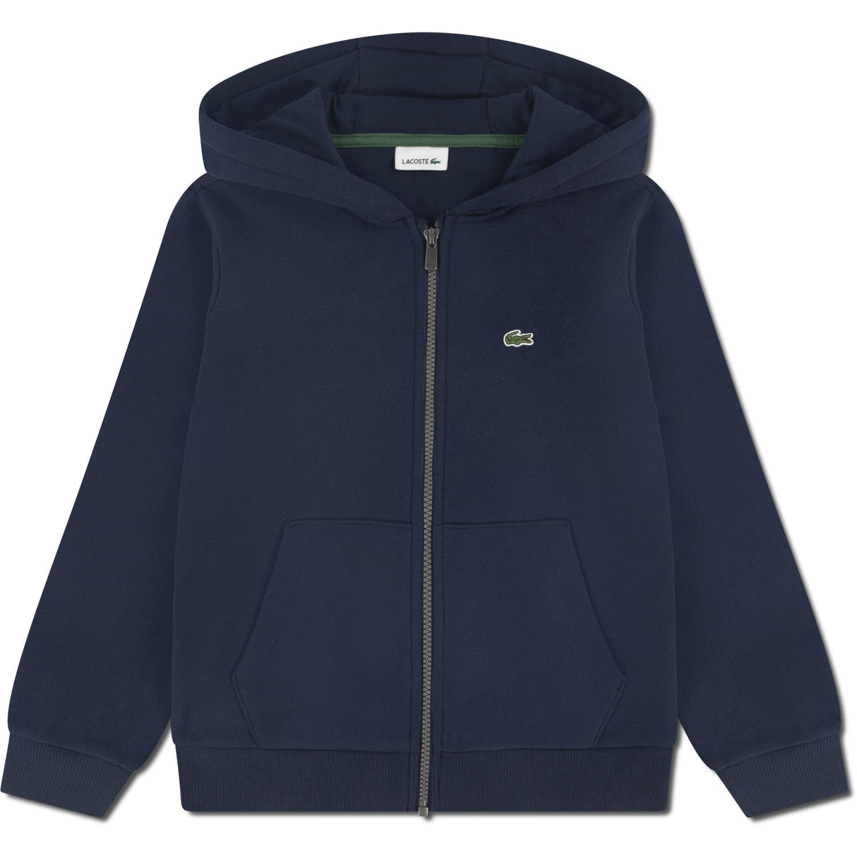 LACOSTE Marine Core Fleece Full Zip Hættetrøje