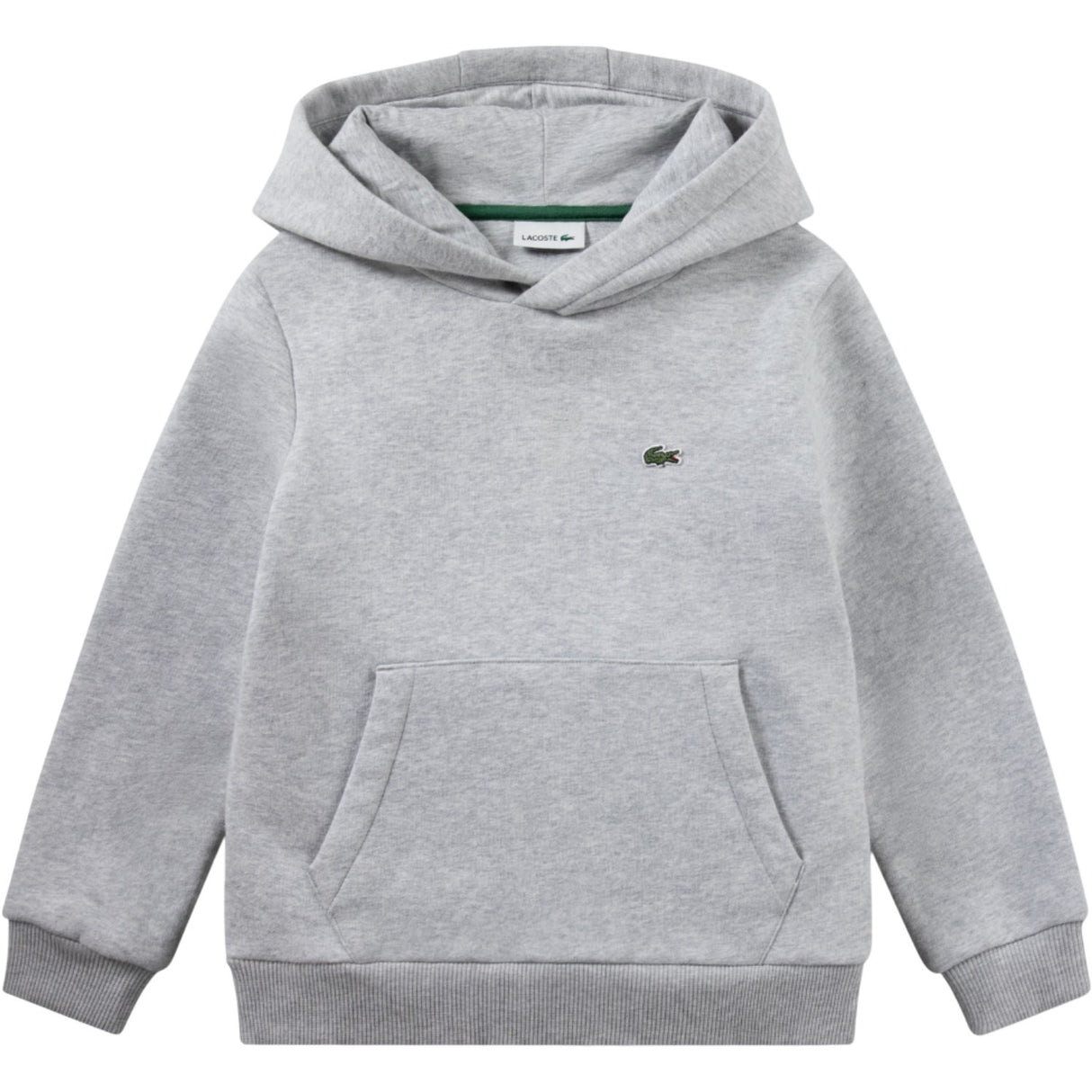 LACOSTE Argent Chine Heather Core Fleece Pullover Hættetrøje