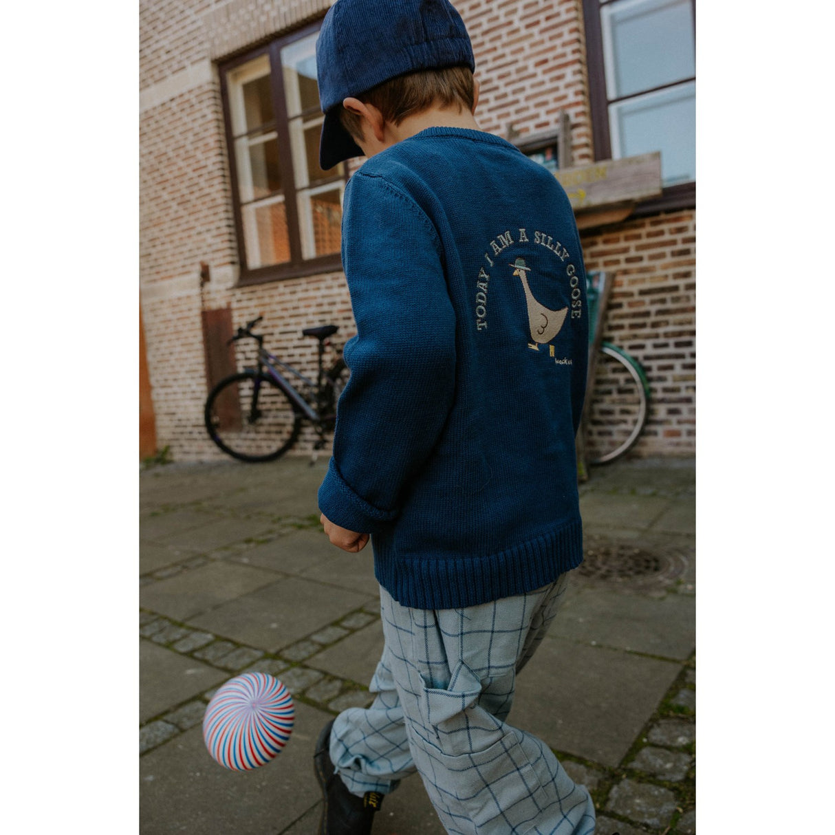 Fliink Slate Cody Check Bukser