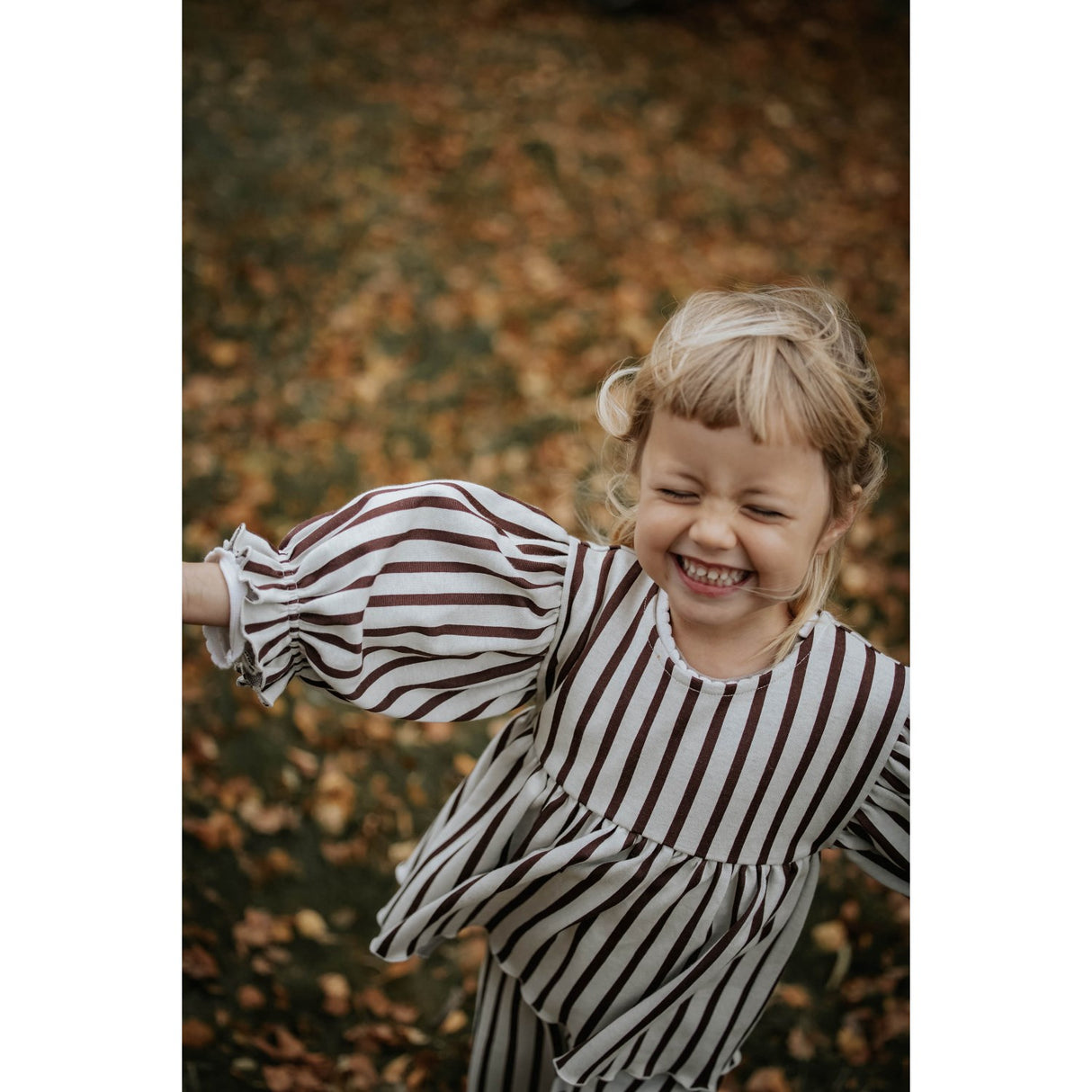 Fliink Sandshell Stripe Elly 3-4 Bluse