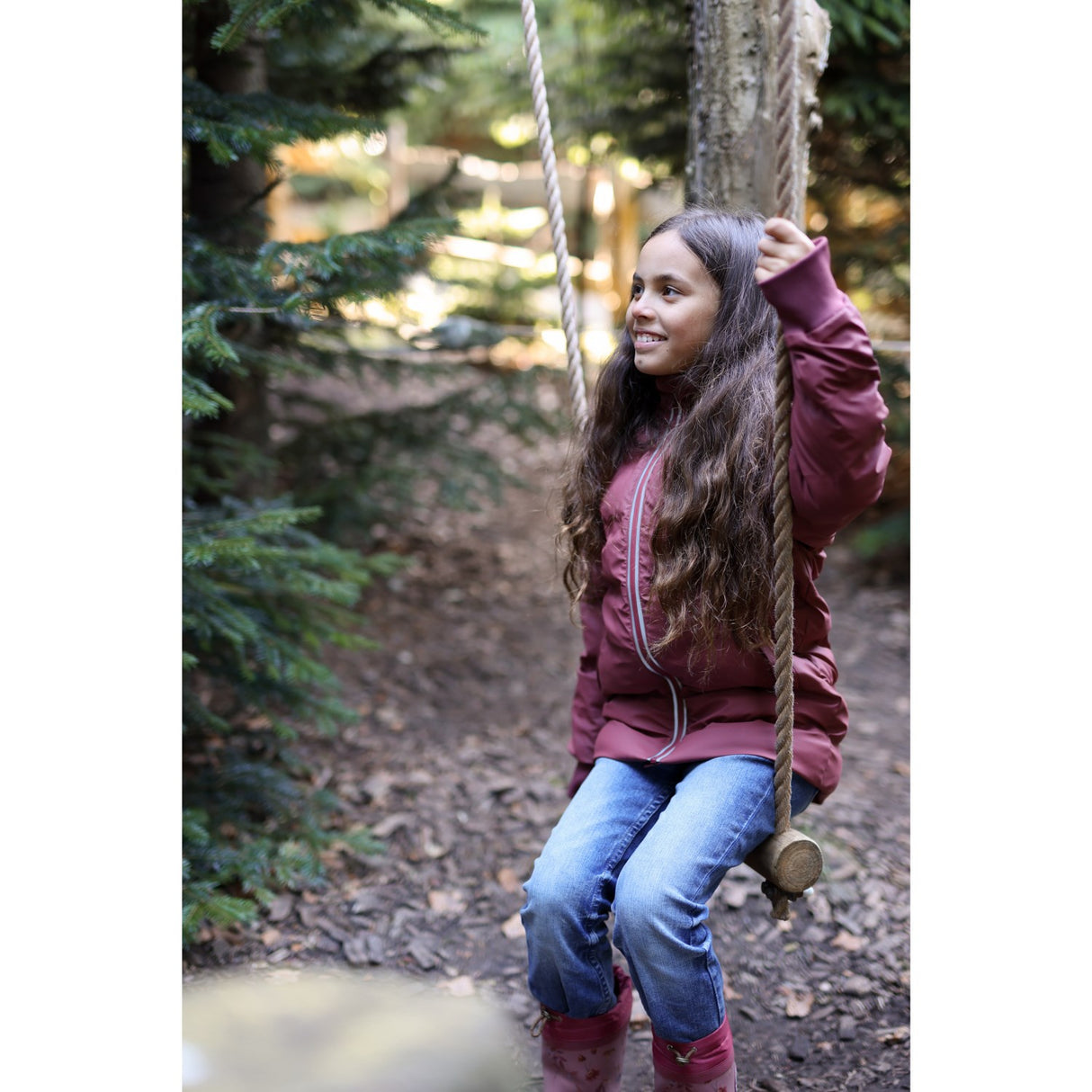 Mikk-Line Apple Butter PU Puff Jakke Rec.