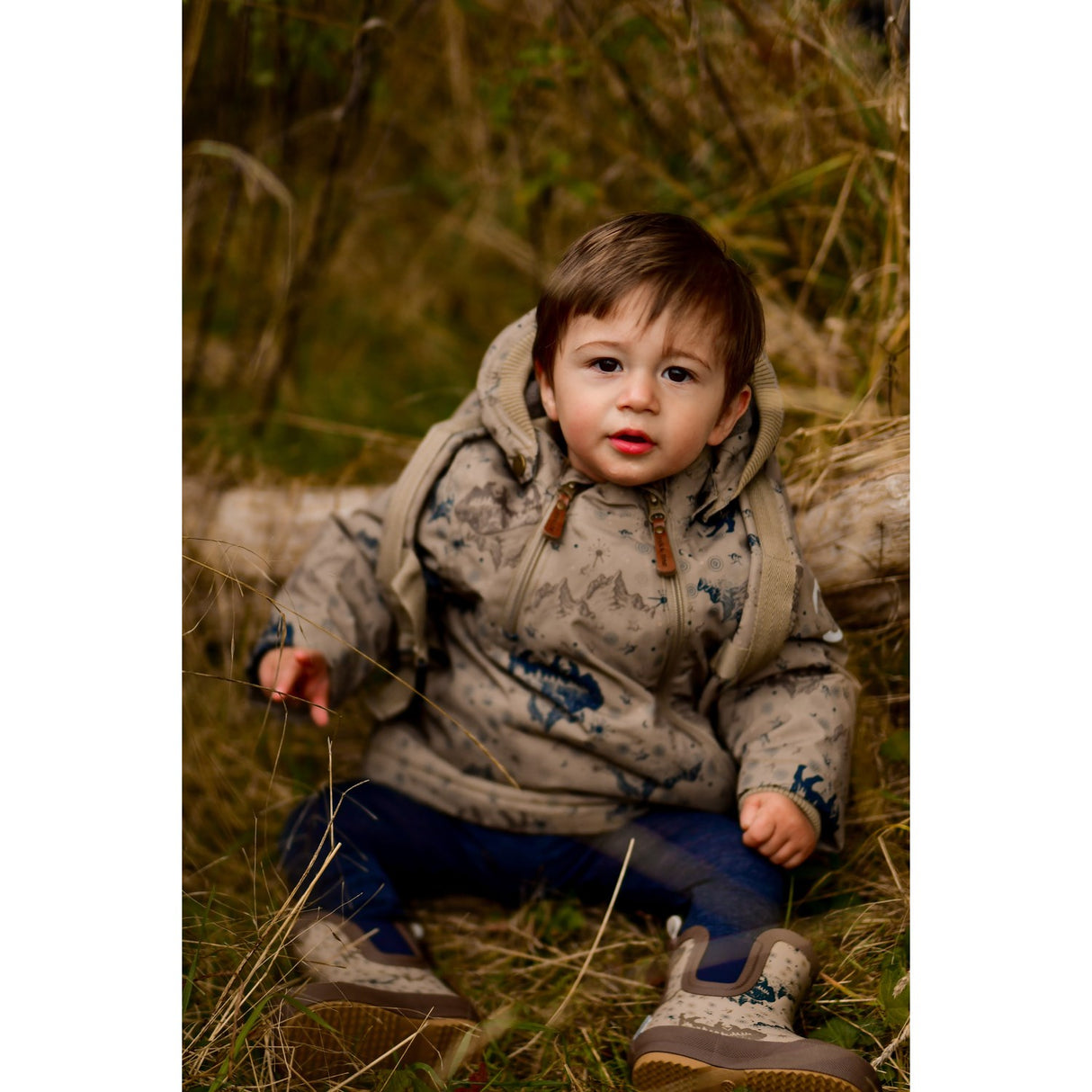 Mikk-Line Coriander Polyester Baby Jakke AOP