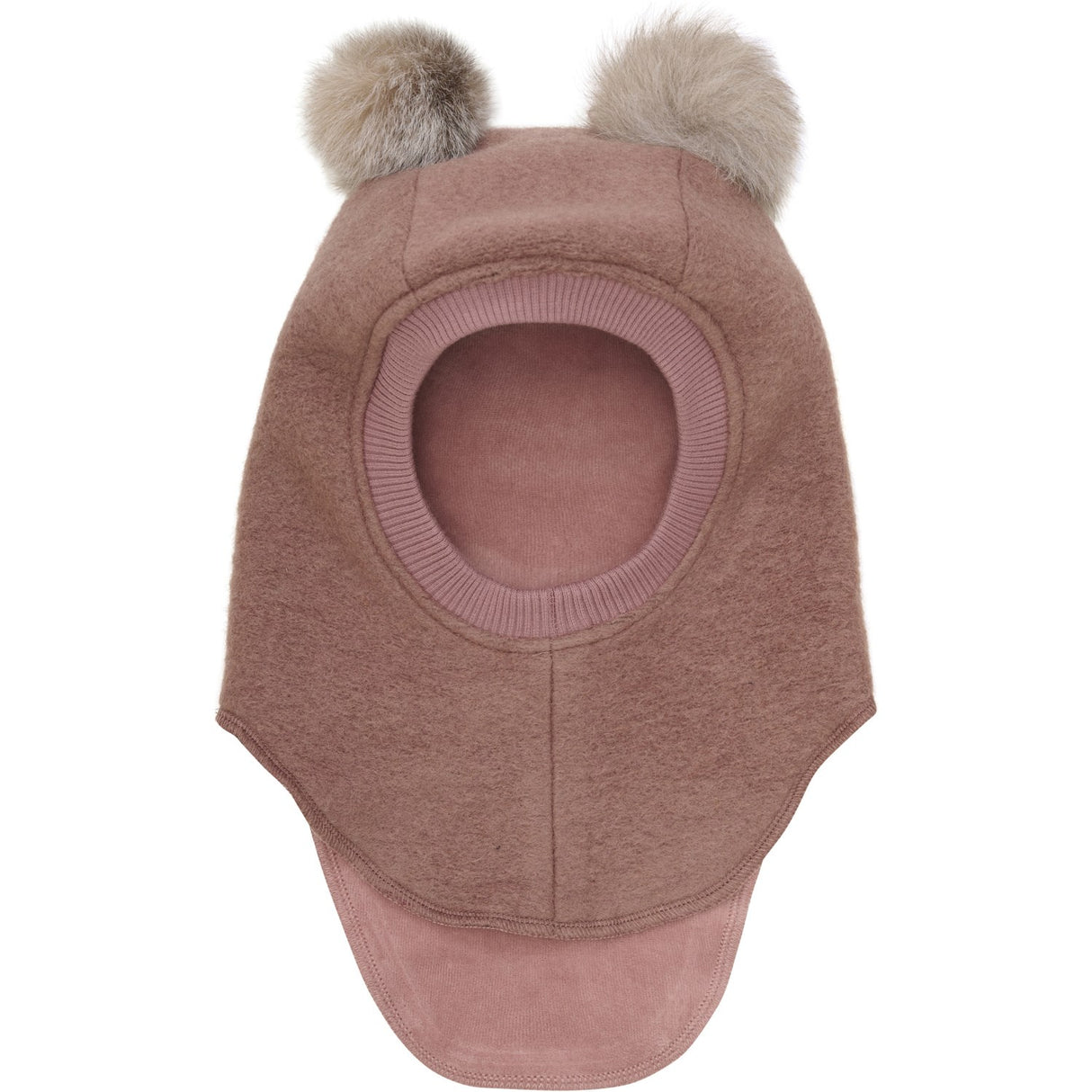 Huttelihut Burlwood Elefanthue Uld Alpaca Pompoms