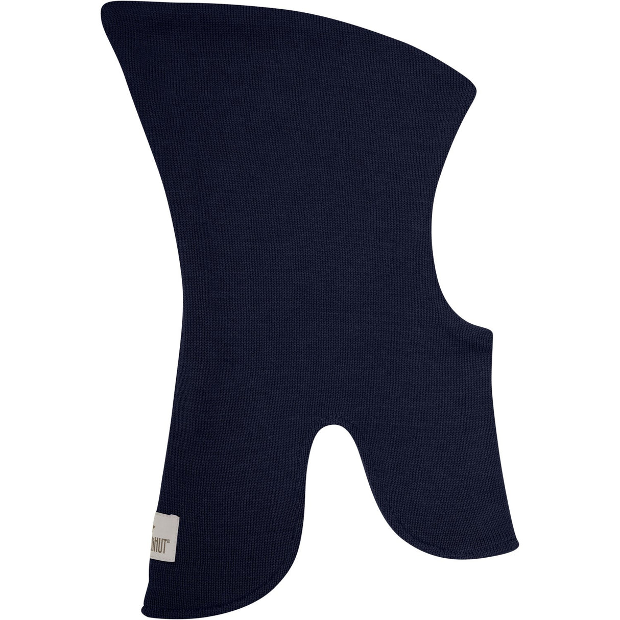 Huttelihut Dark Navy Elefanthue Uld Strik Windstop