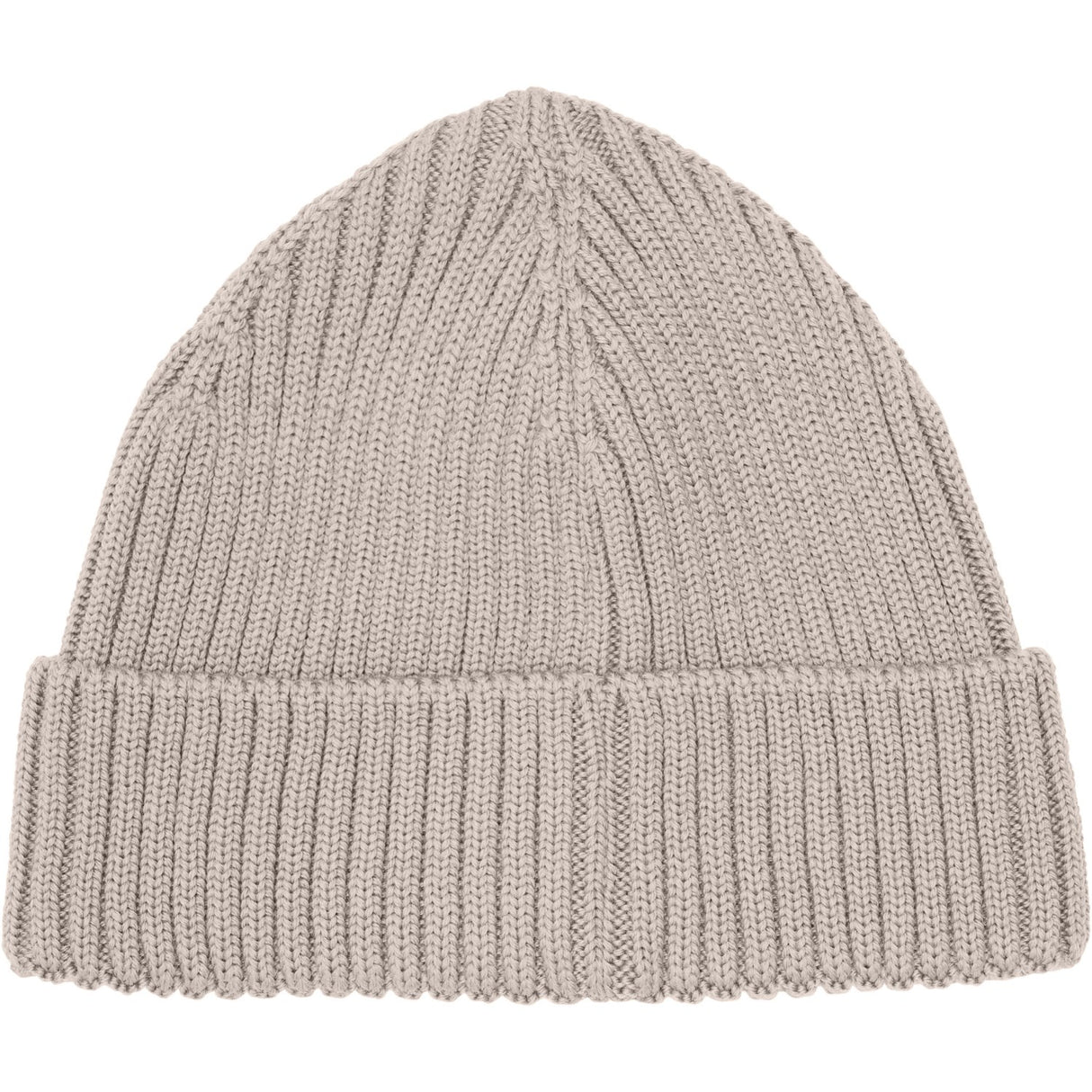 Huttelihut Camel Melange Beanie Uld Strik