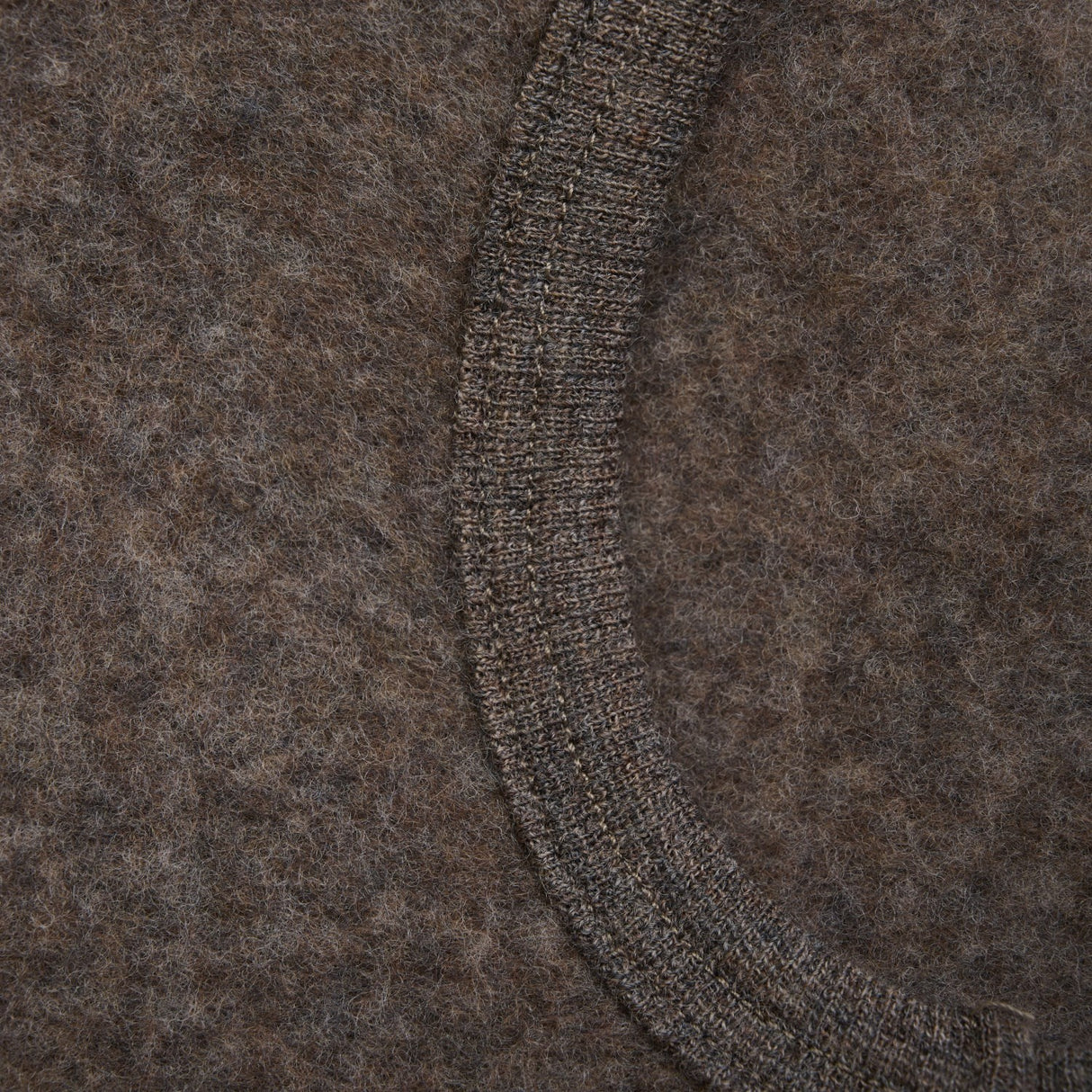 Huttelihut Brown Melange Elefanthue Ears Uld Fleece