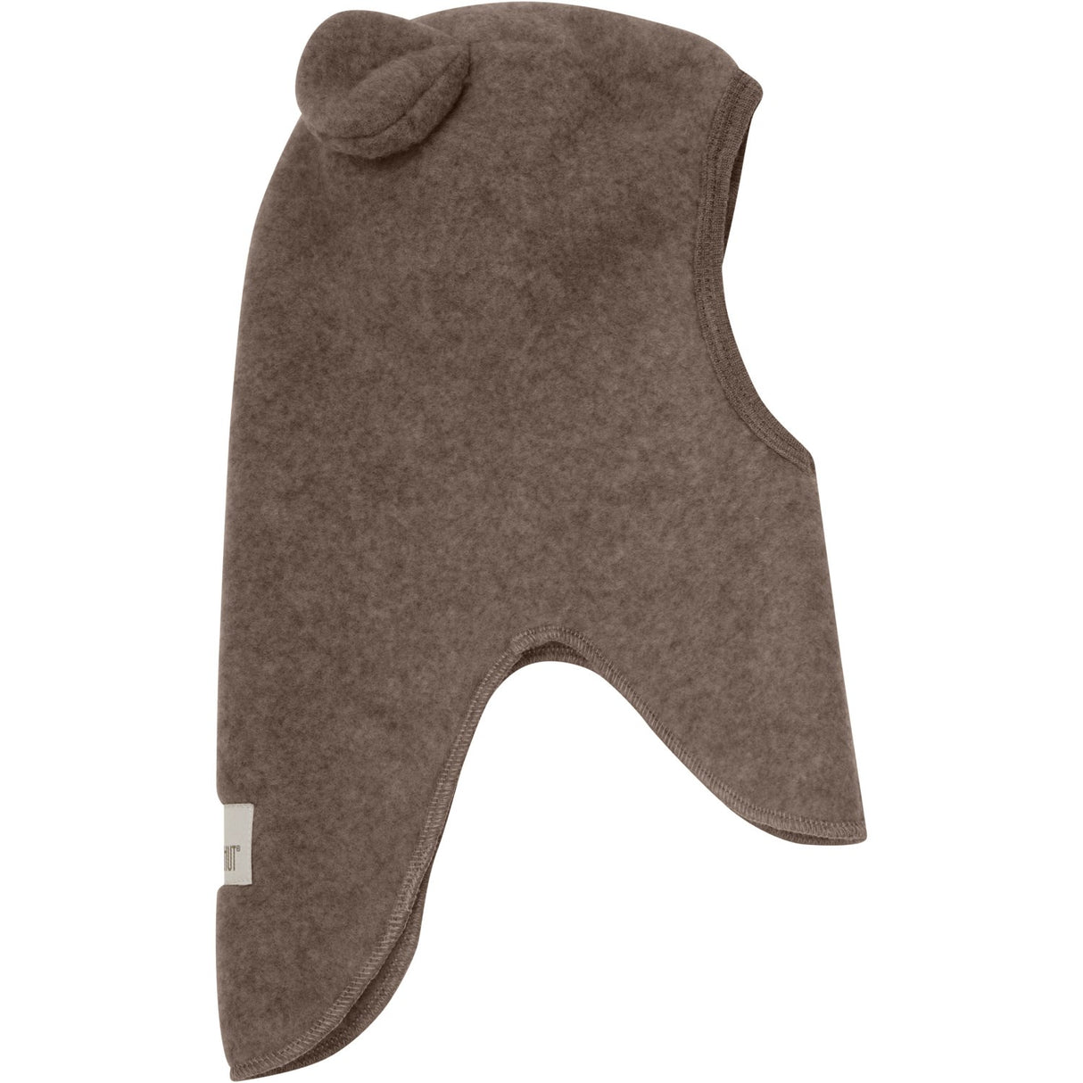 Huttelihut Brown Melange Elefanthue Ears Uld Fleece