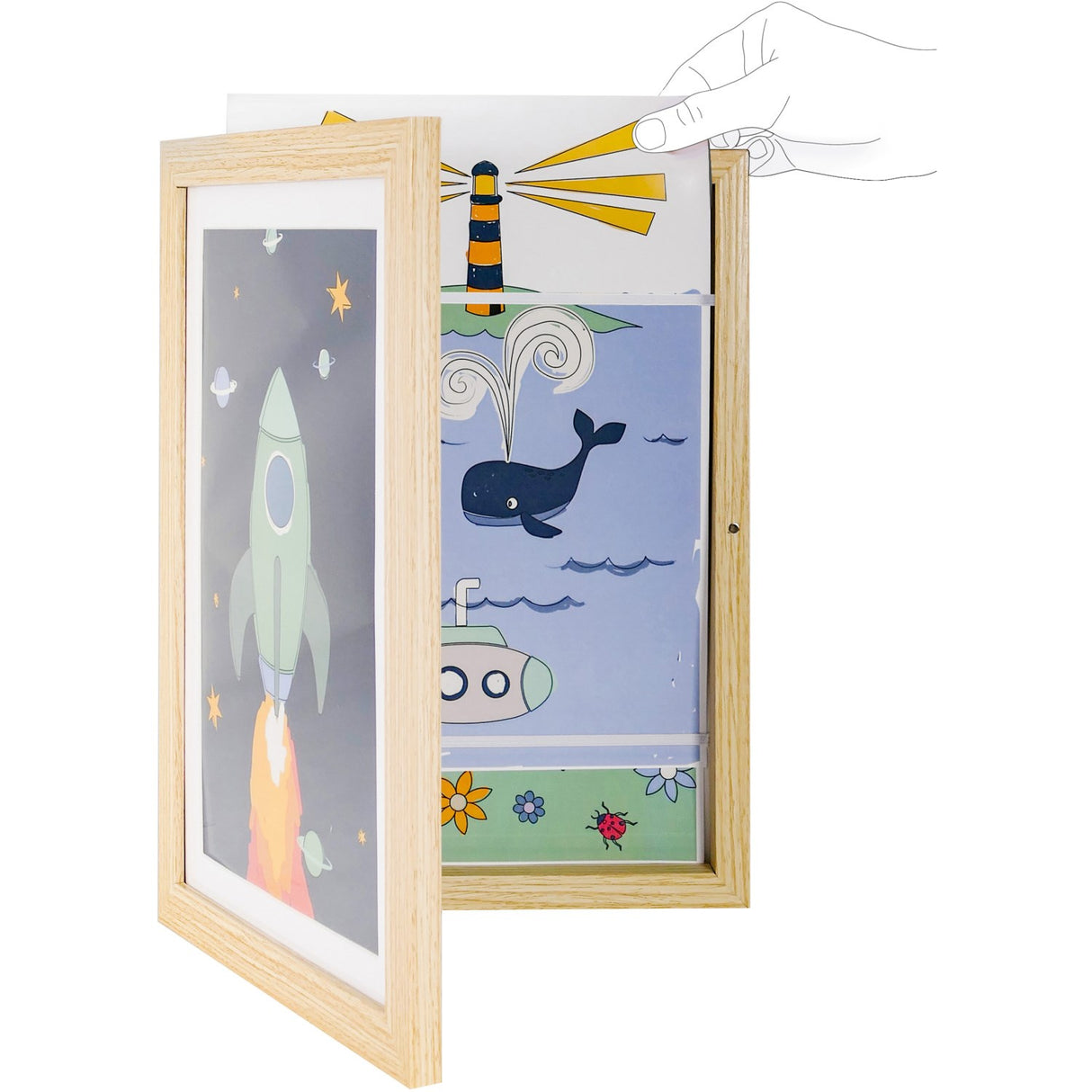 Vanilla COPENHAGEN Wood Gallery Frame Træ