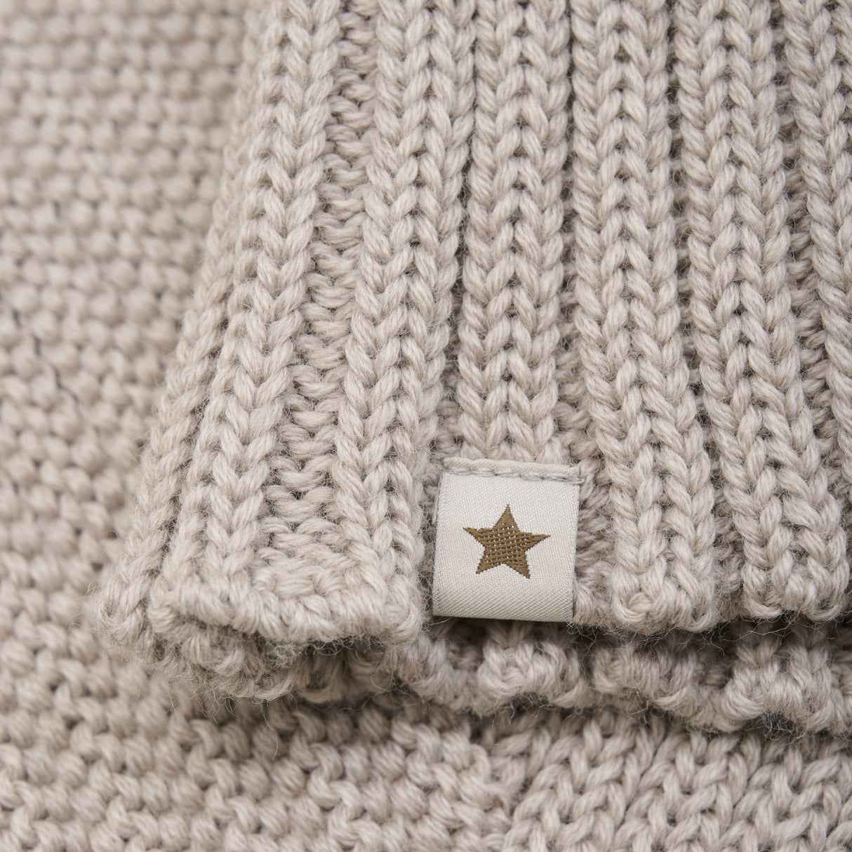 Huttelihut Camel Melange Elefanthue Pixie Uld Strik