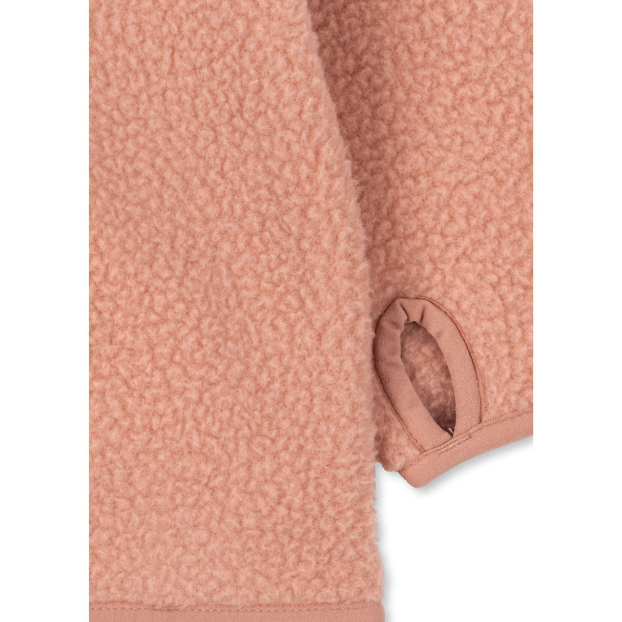 Konges Sløjd Cameo Brown Thermy Fleece Jakke Grs