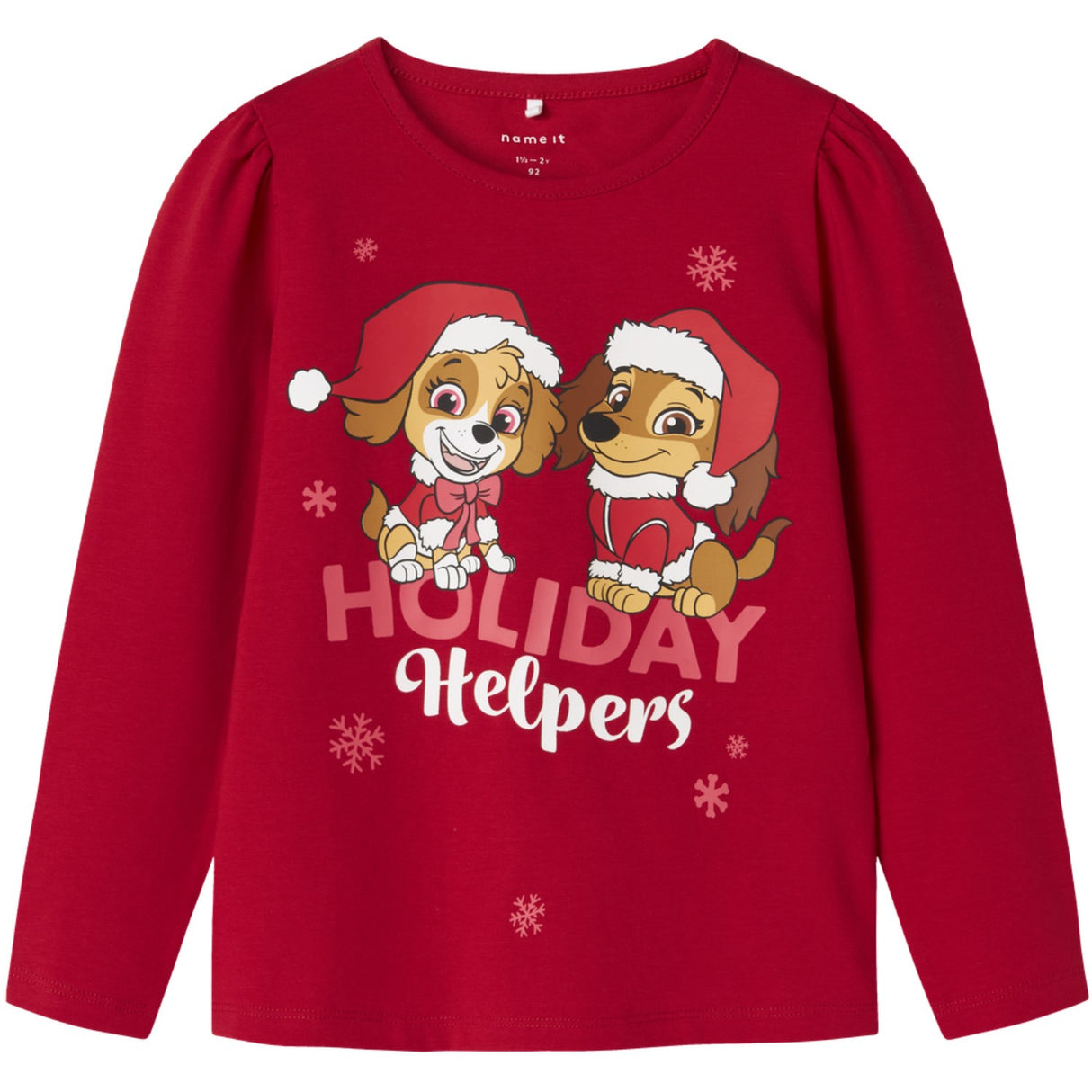 Name It Barbados Cherry Nmfsasa Paw Ls Top Cplg