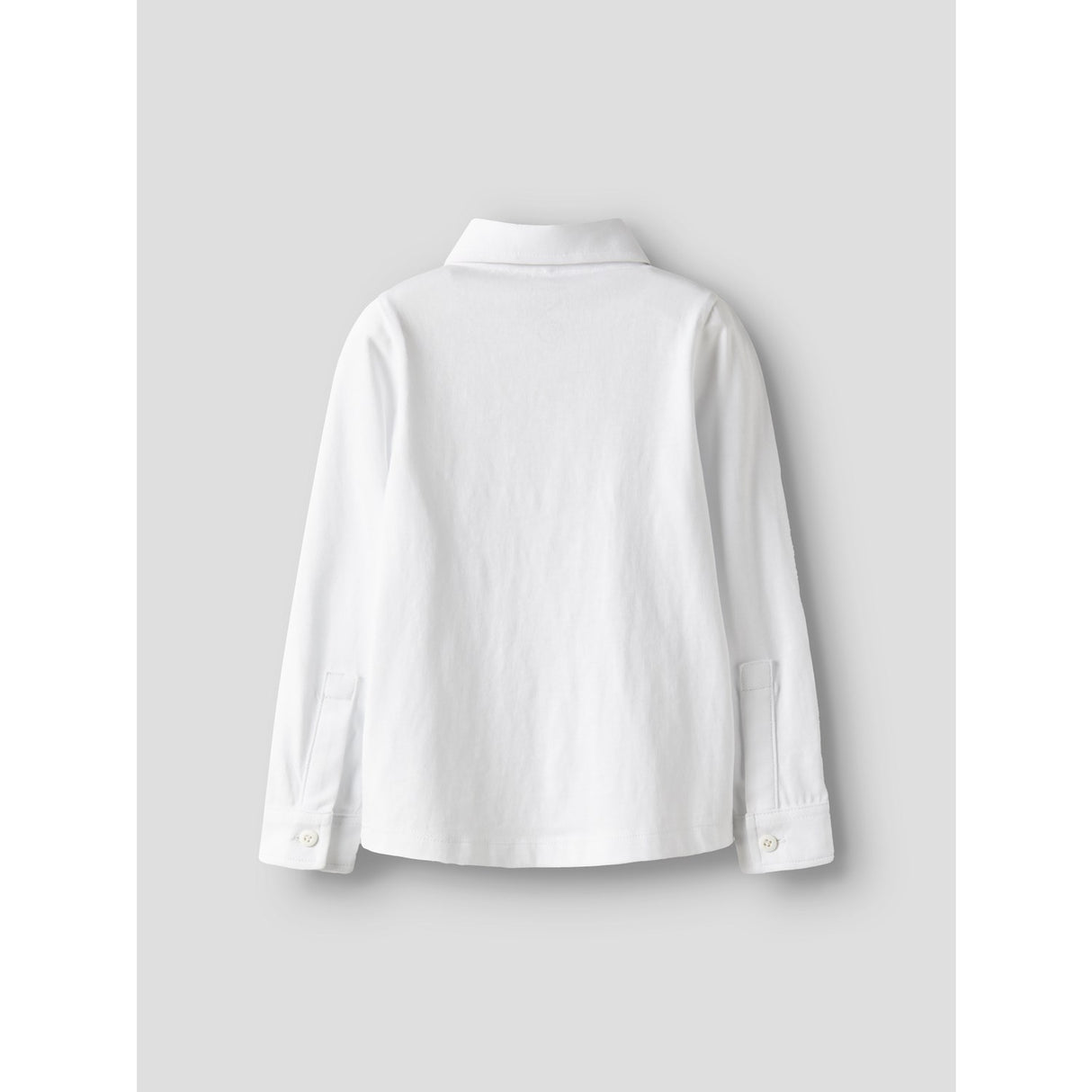 Name It Bright White Nmmronalo Ls Jersey Skjorte