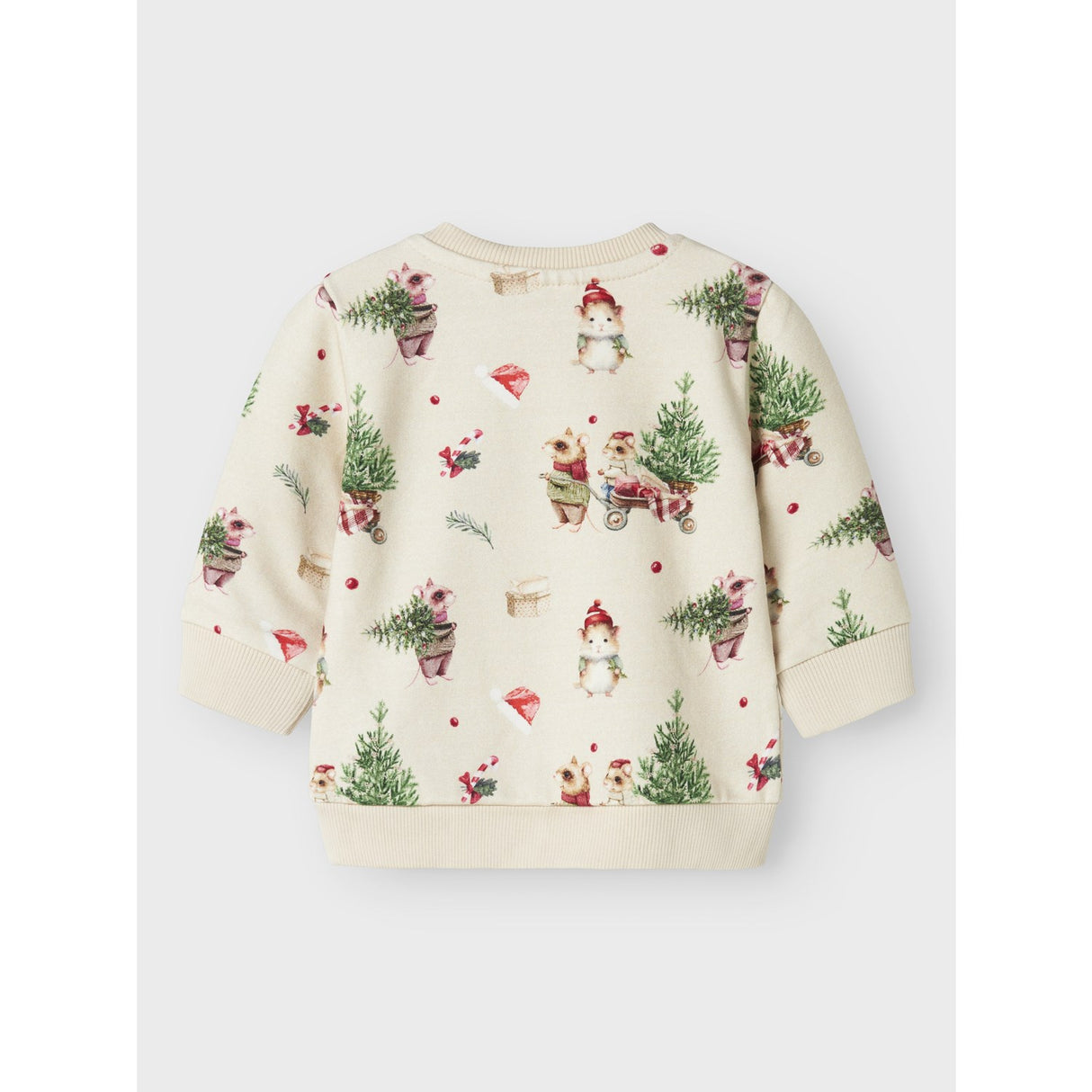 Name It Peyote Melange Nbnrenu Ls Sweat Bru