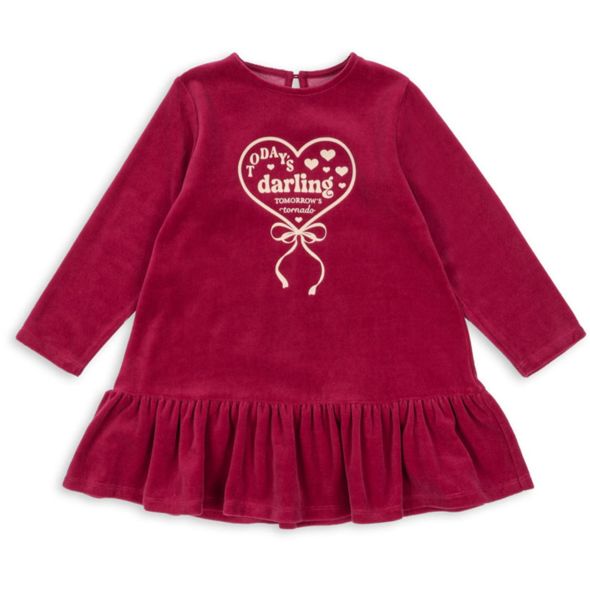 Konges Sløjd Sangria Velou Kjole GOTS