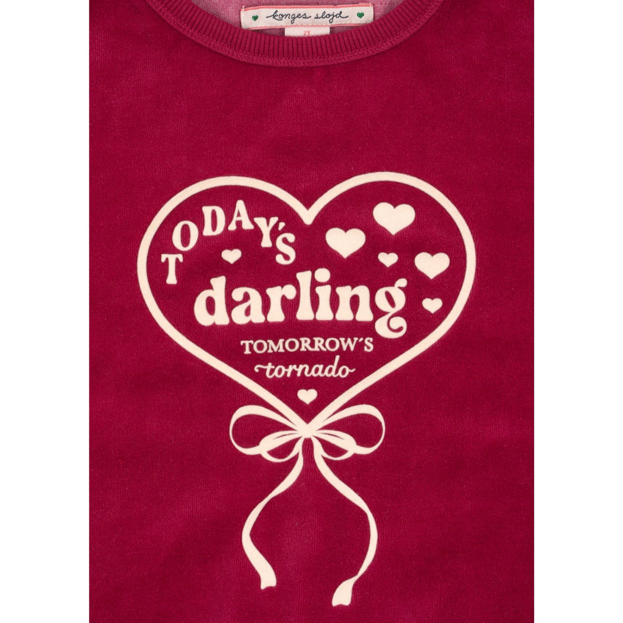 Konges Sløjd Sangria Velou Bluse GOTS