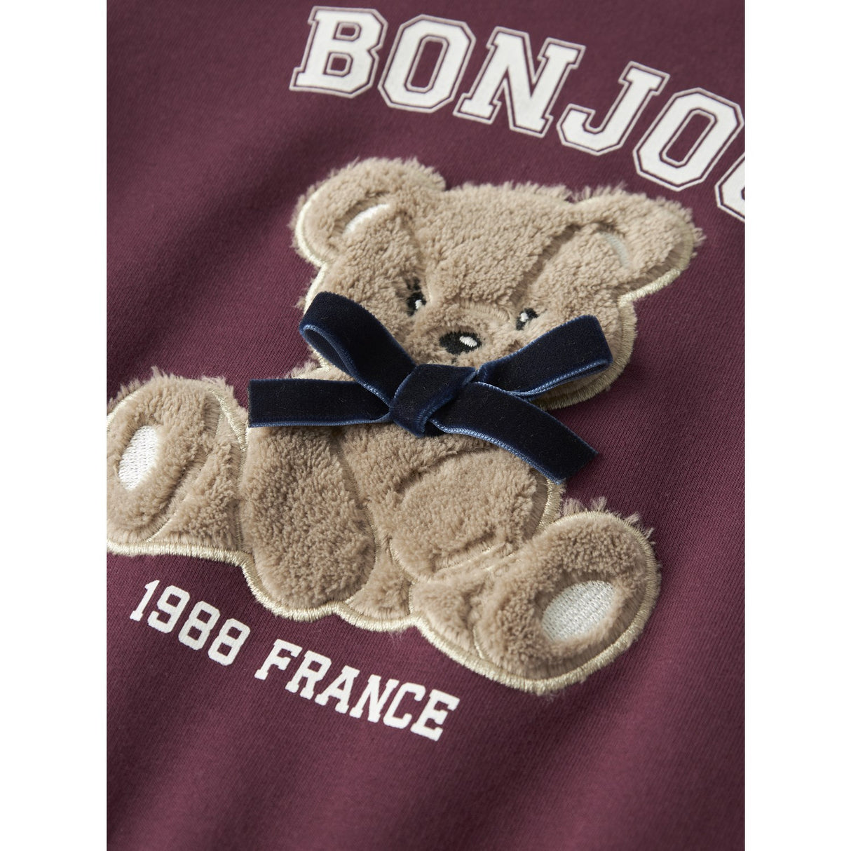 Name It Burgundy Nmfrear Ls Sweat Bru