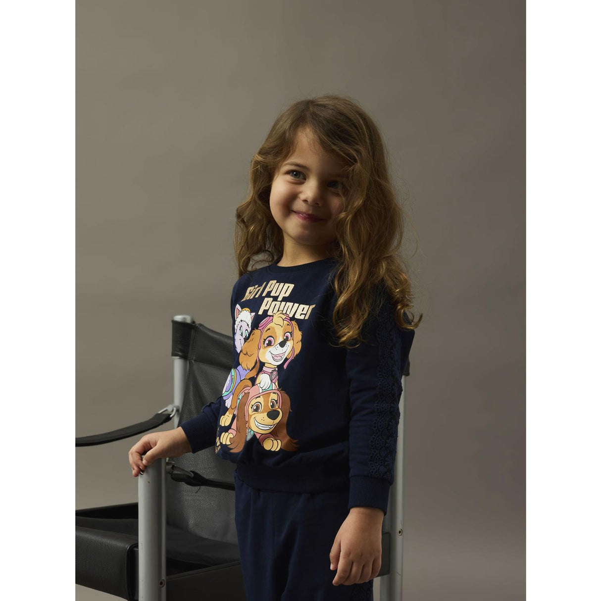 Name It Navy Blazer Nmfnaba Paw Sweat Bru Cplg