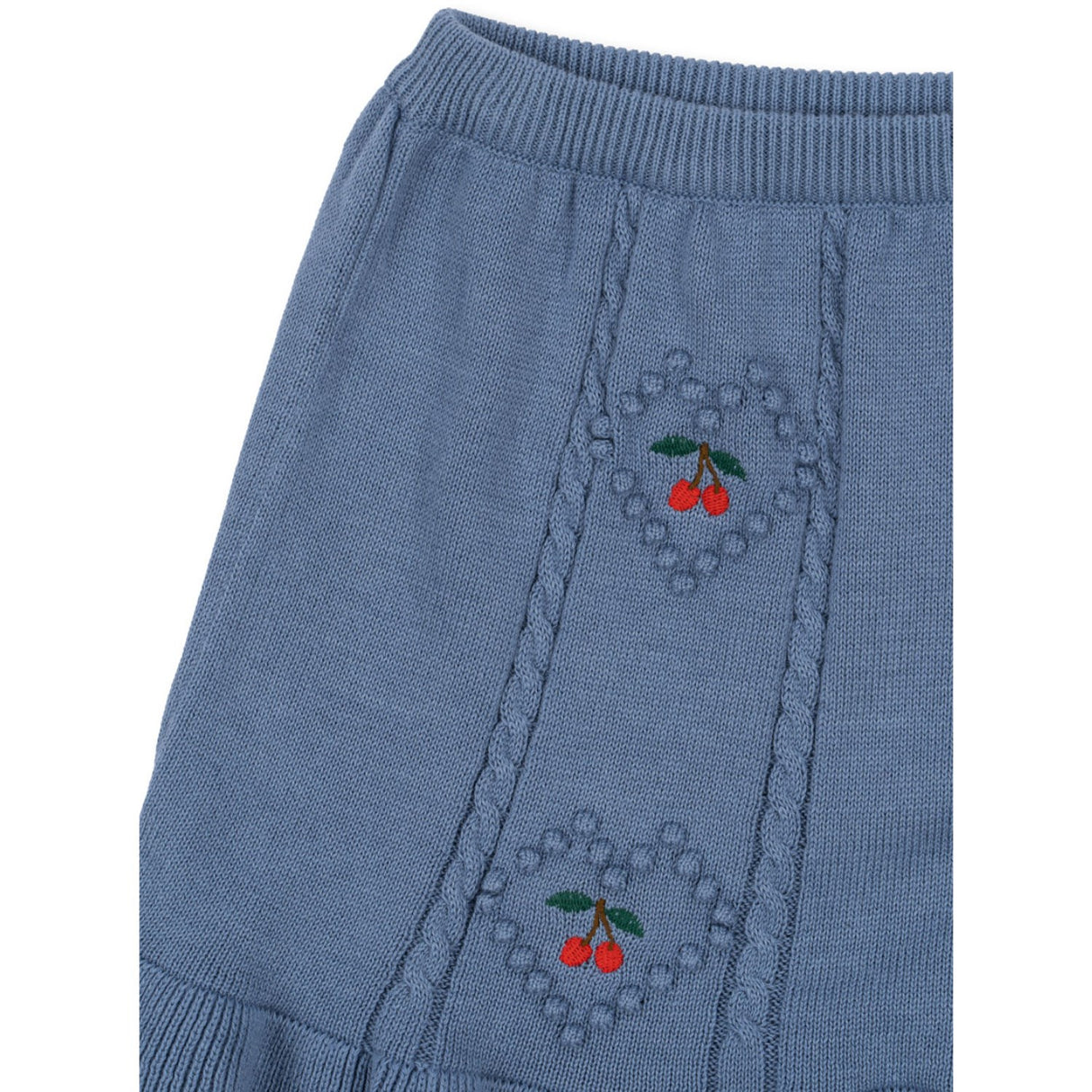 Konges Sløjd Country Blue Soleil Strik Nederdel GOTS