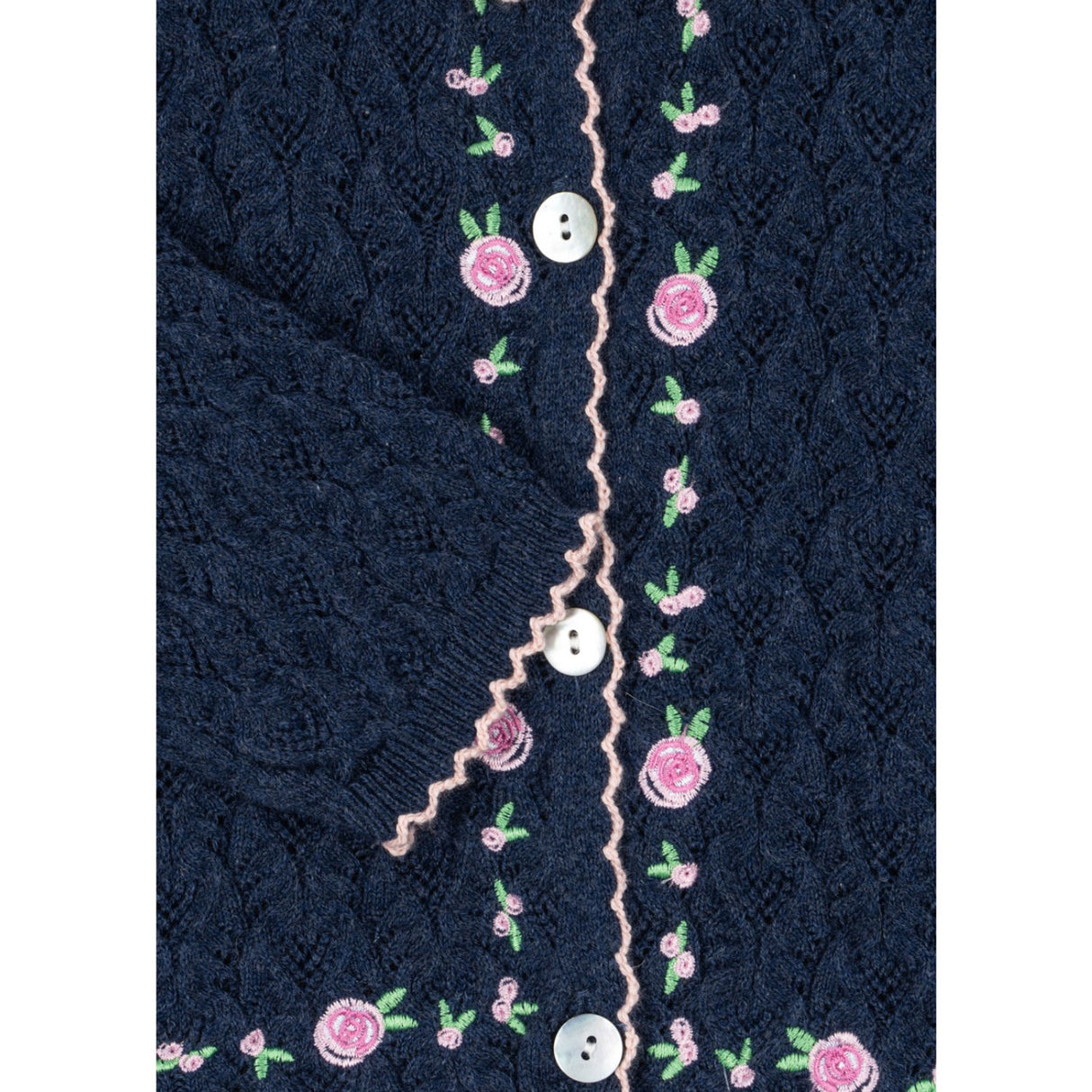 Konges Sløjd Ensign Blue Rosier Cardigan