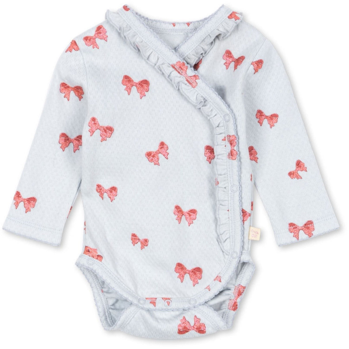 Konges Sløjd Rosia Blue Bow Sui Newborn Flæse Body GOTS