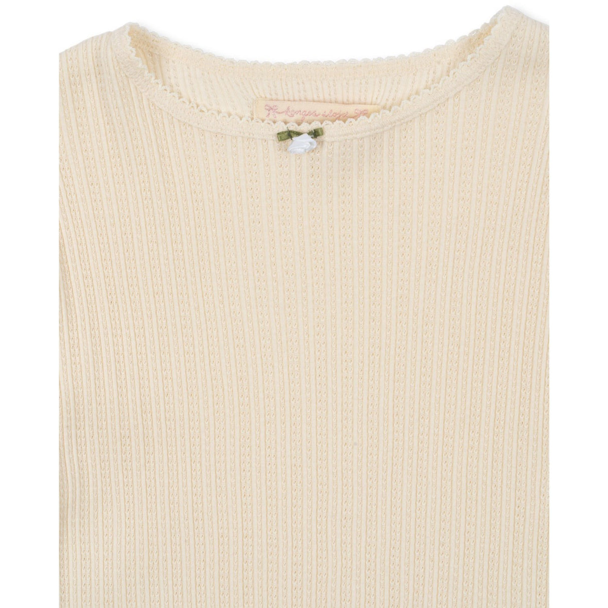 Konges Sløjd Antique White Papin Bluse GOTS