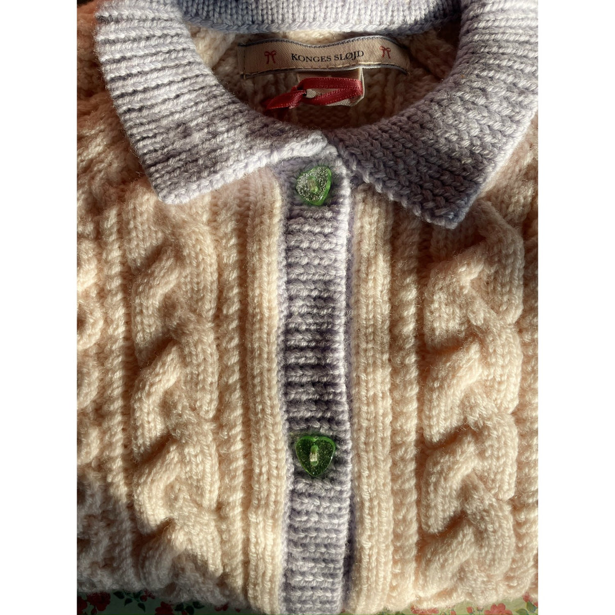 Konges Sløjd Off White Emma Cardigan