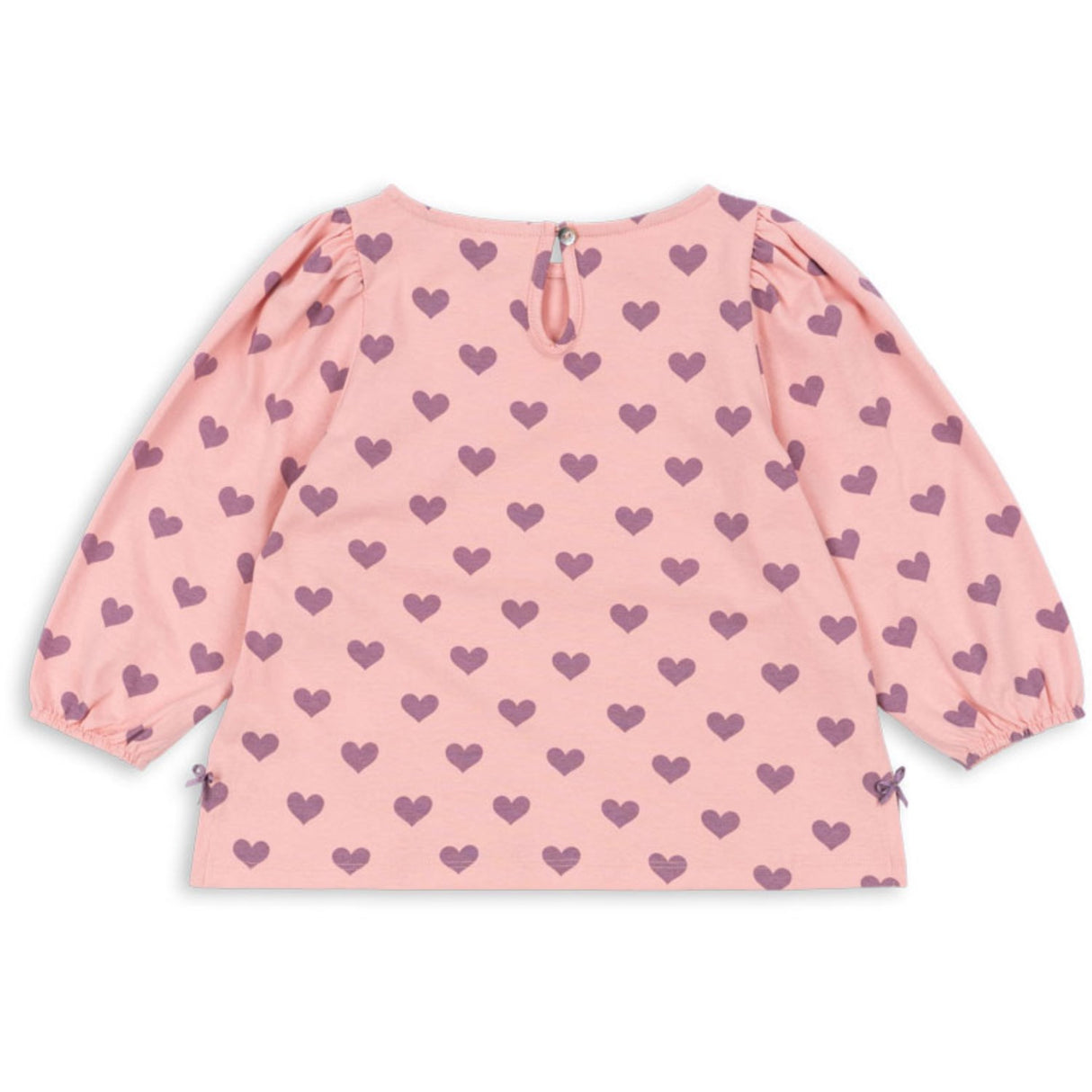 Konges Sløjd Hortensia Coeur Drey Slit Bluse GOTS