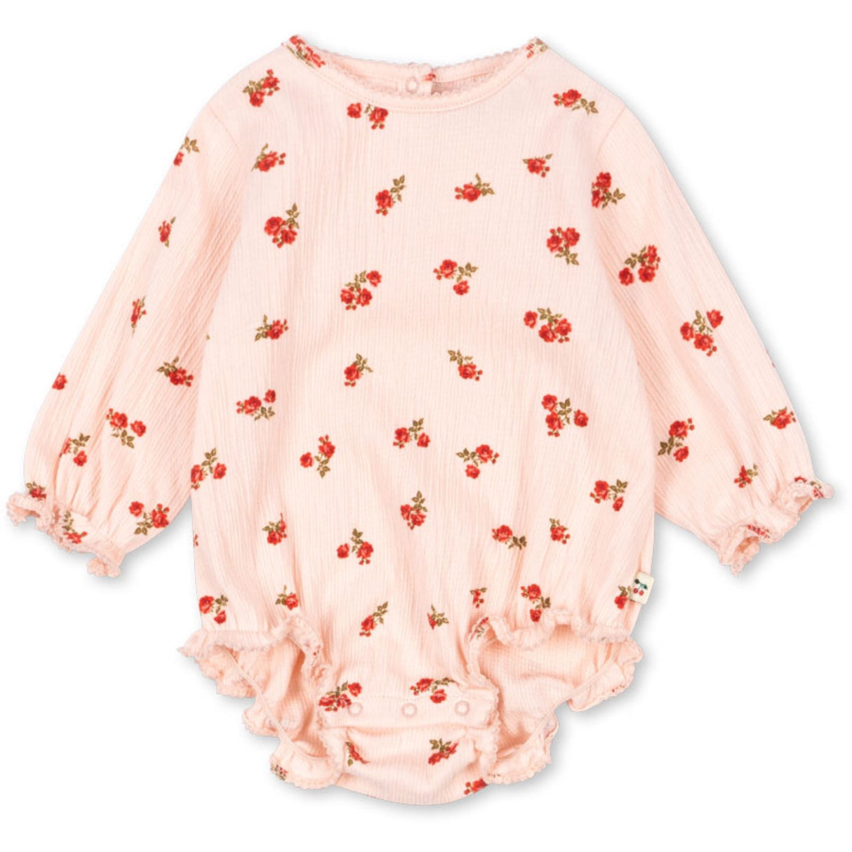 Konges Sløjd Rosa Pink Chleo Romper GOTS