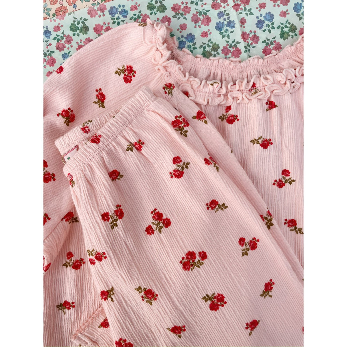 Konges Sløjd Rosa Pink Chleo Bukser GOTS