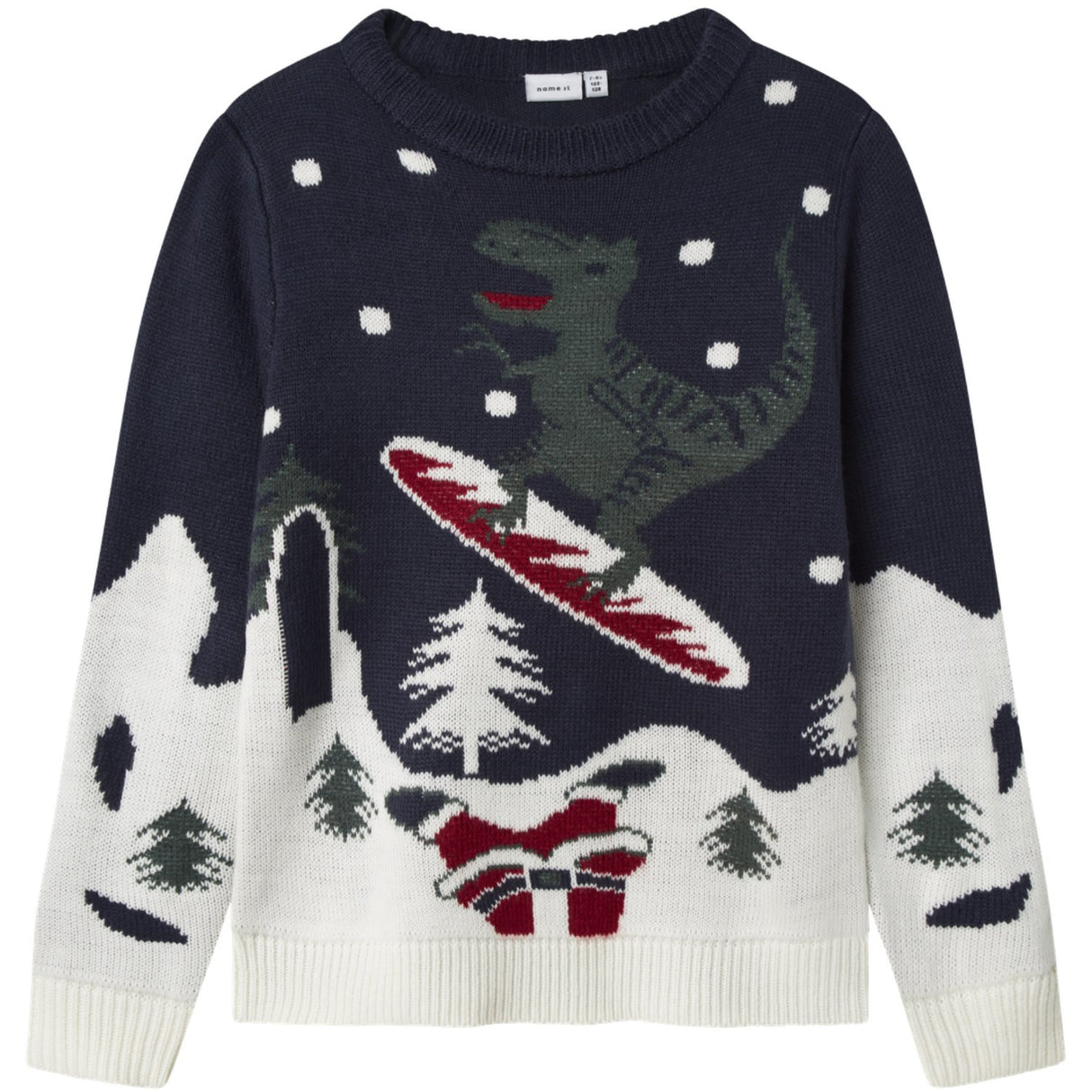 Name It Navy Blazer Nknrebo Ls Strik Box