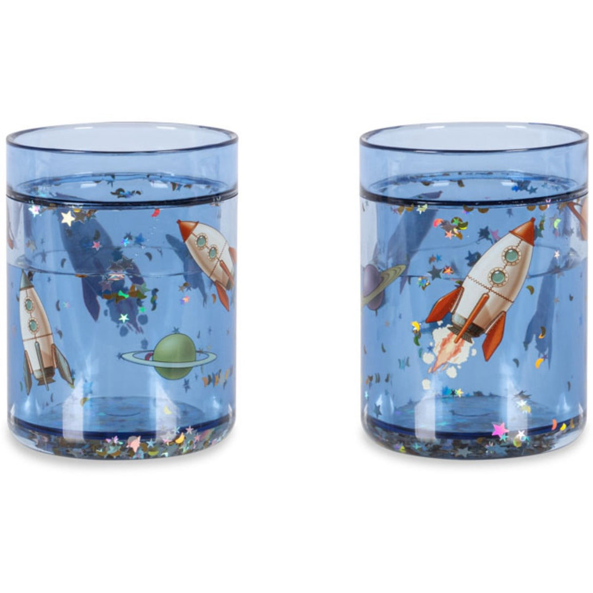 Konges Sløjd Outer Space 2 Pak Glitter Kopper