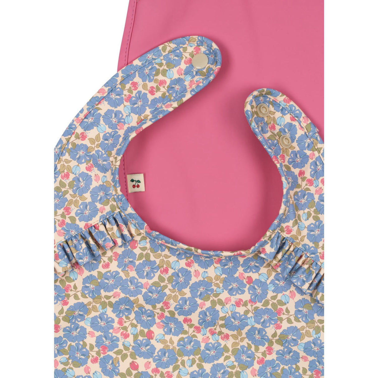 Konges Sløjd Fleur Rosier/Chateau Rose 2 Pak Dinner Hagesmæk Med Flæse