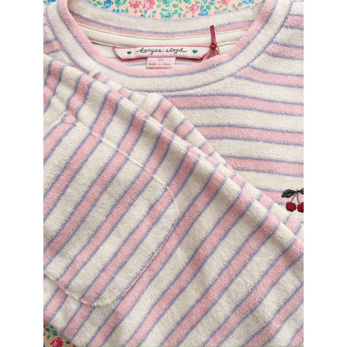 Konges Sløjd Lolly Stripe Itty Sweatshirt GOTS