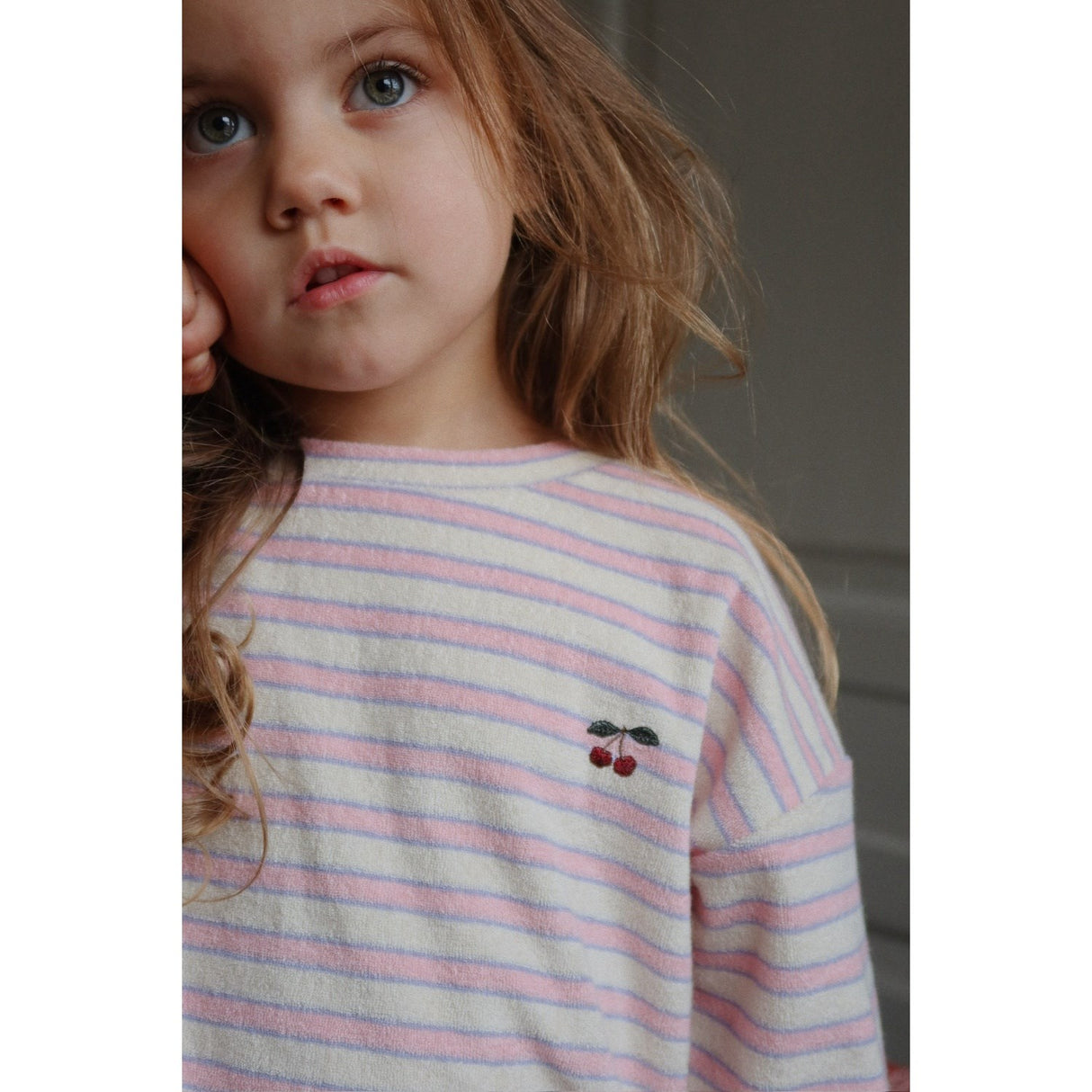 Konges Sløjd Lolly Stripe Itty Sweatshirt GOTS