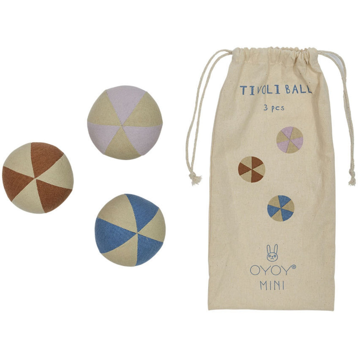 OYOY Multi Tivoli Bolde 3-Pak