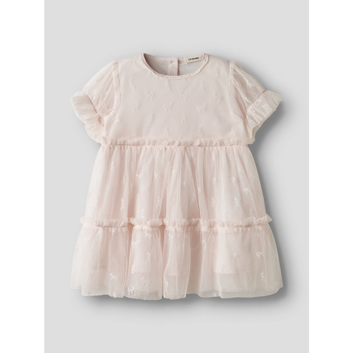 Lil'Atelier Almost Mauve Nmfrosetta Ss Loose Kjole Lil