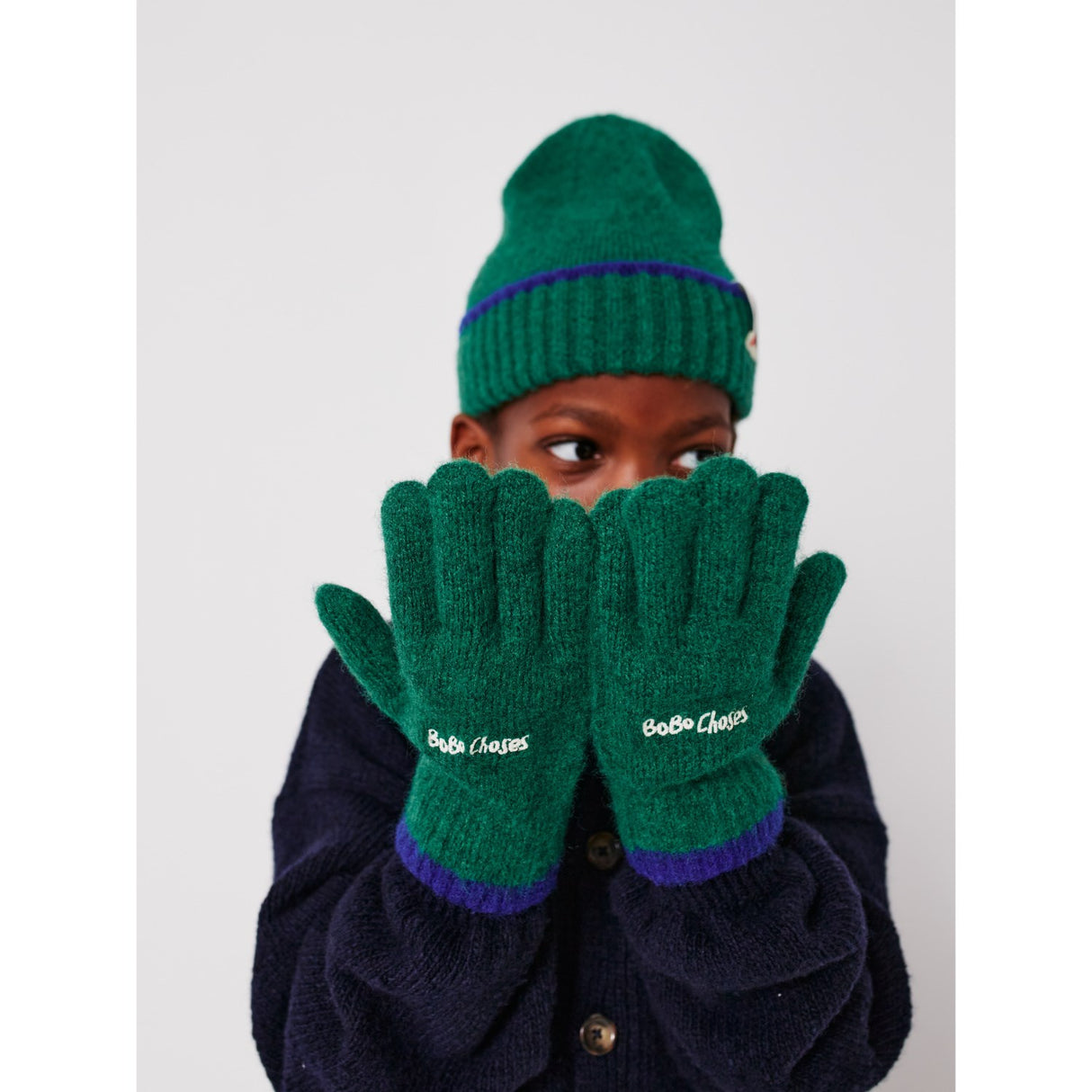 Bobo Choses Green Handsker