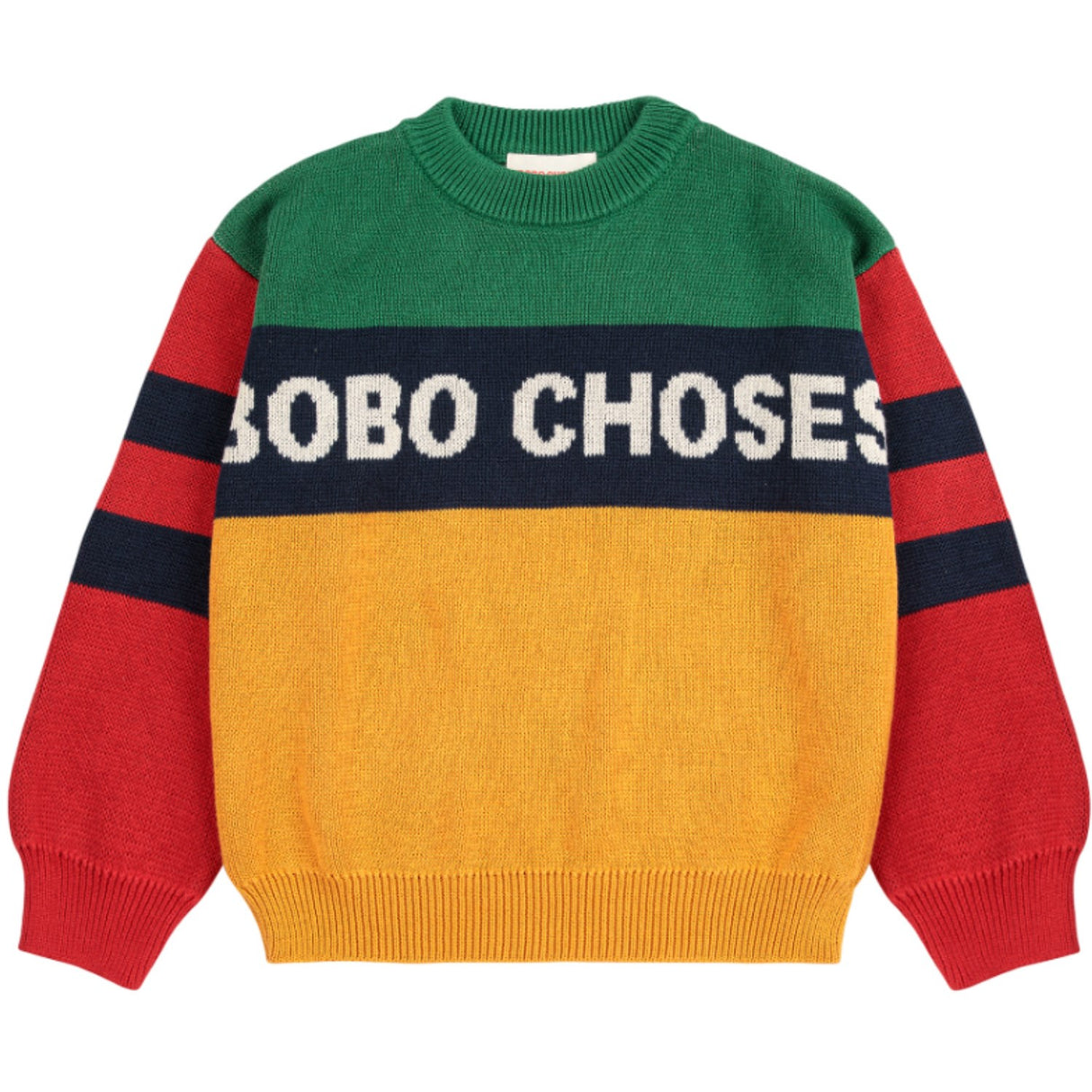 Bobo Choses Multicolor Farve Block Jumper